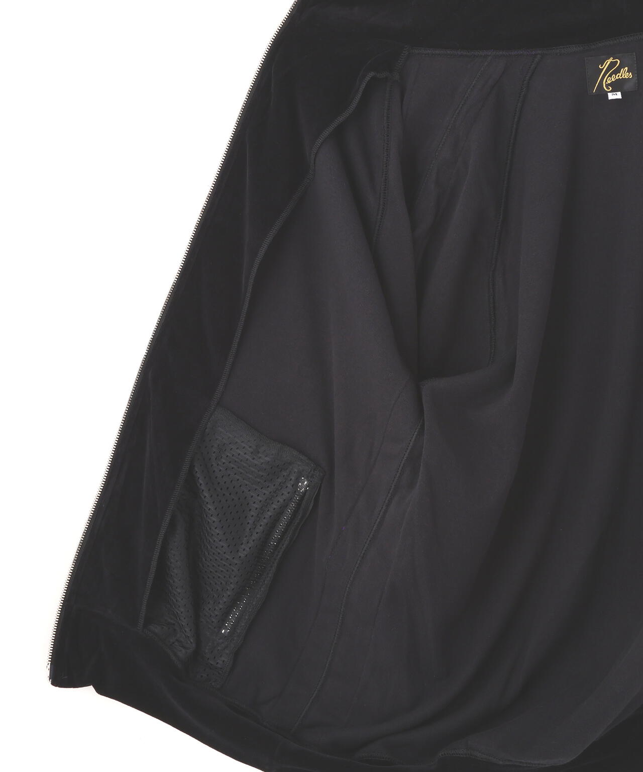 NEEDLES/ニードルズ/【LHP EXCLUSIVE】TRACK JACKET - C/PE VELOUR（BLACK）