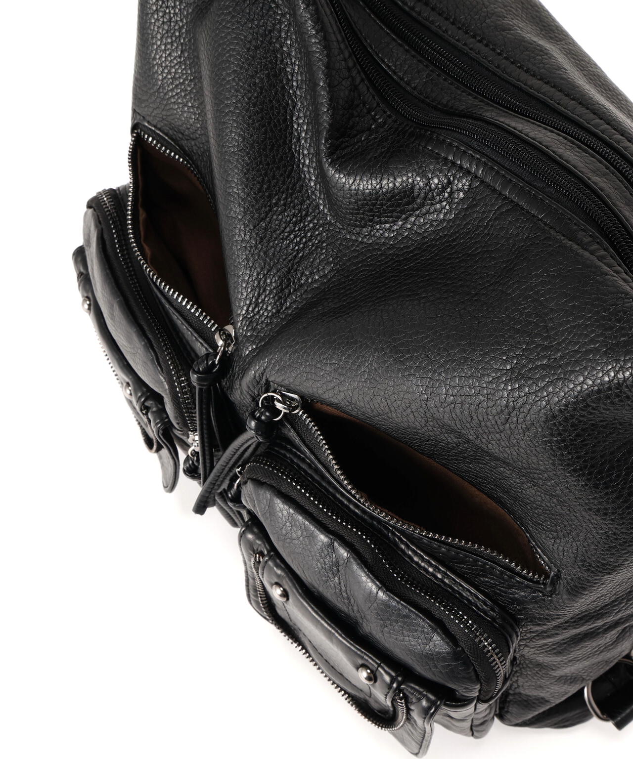 SIS/エスアイエス/PU Leather Shoulder Bag