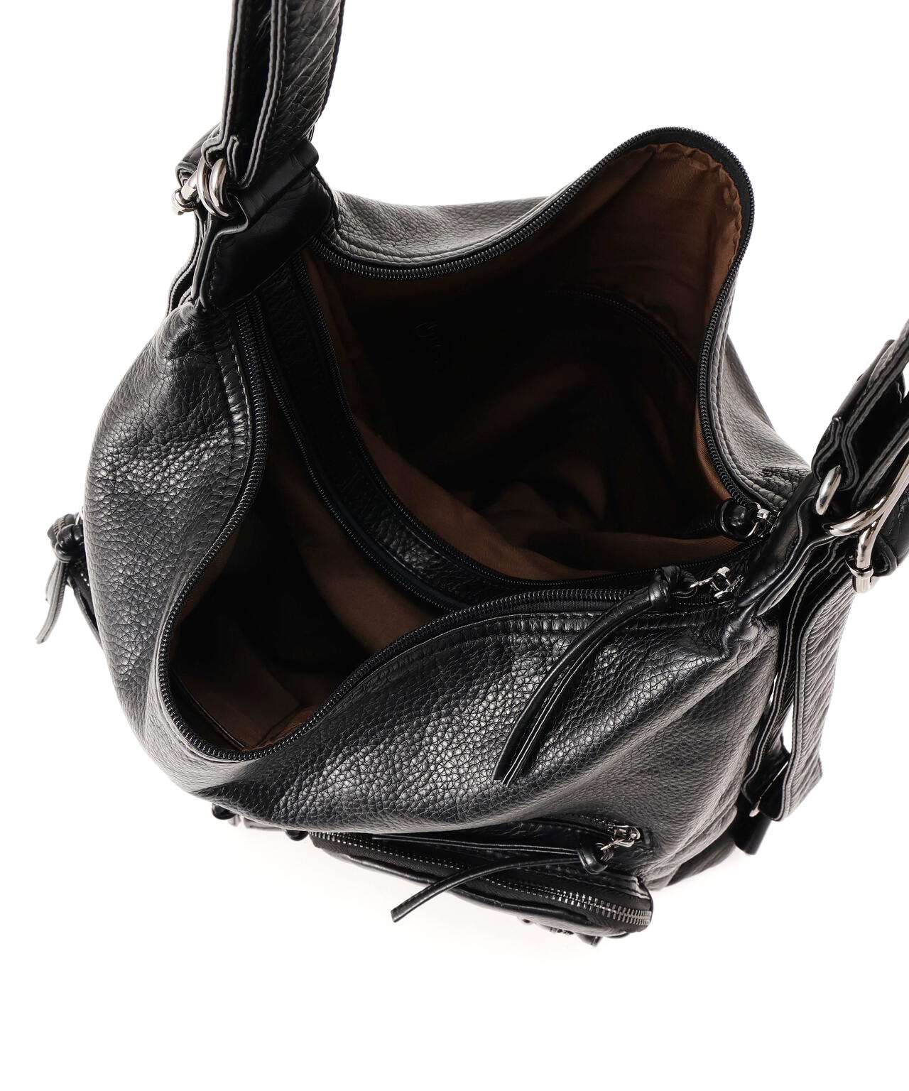 SIS/エスアイエス/PU Leather Shoulder Bag