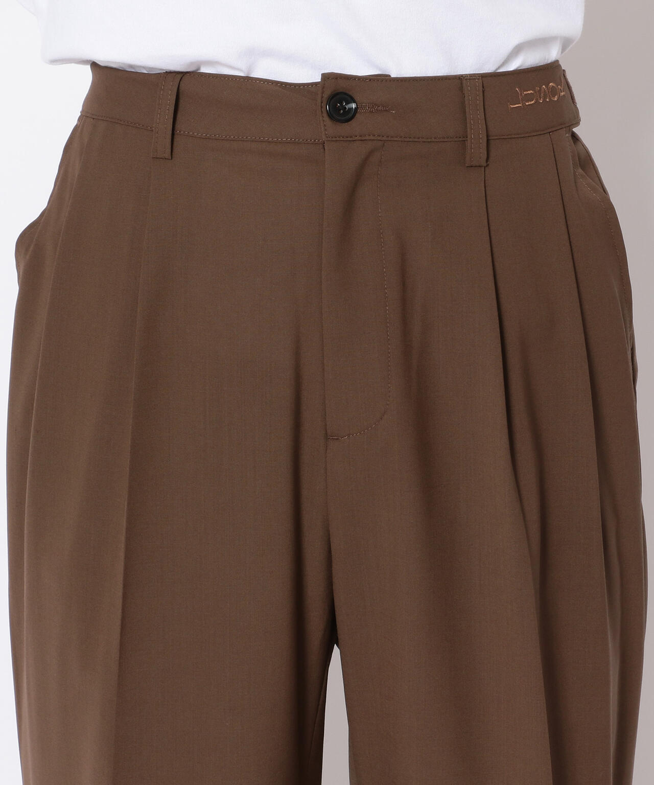 LUSOR（ルーソル）WOOL WIDE SLACKS