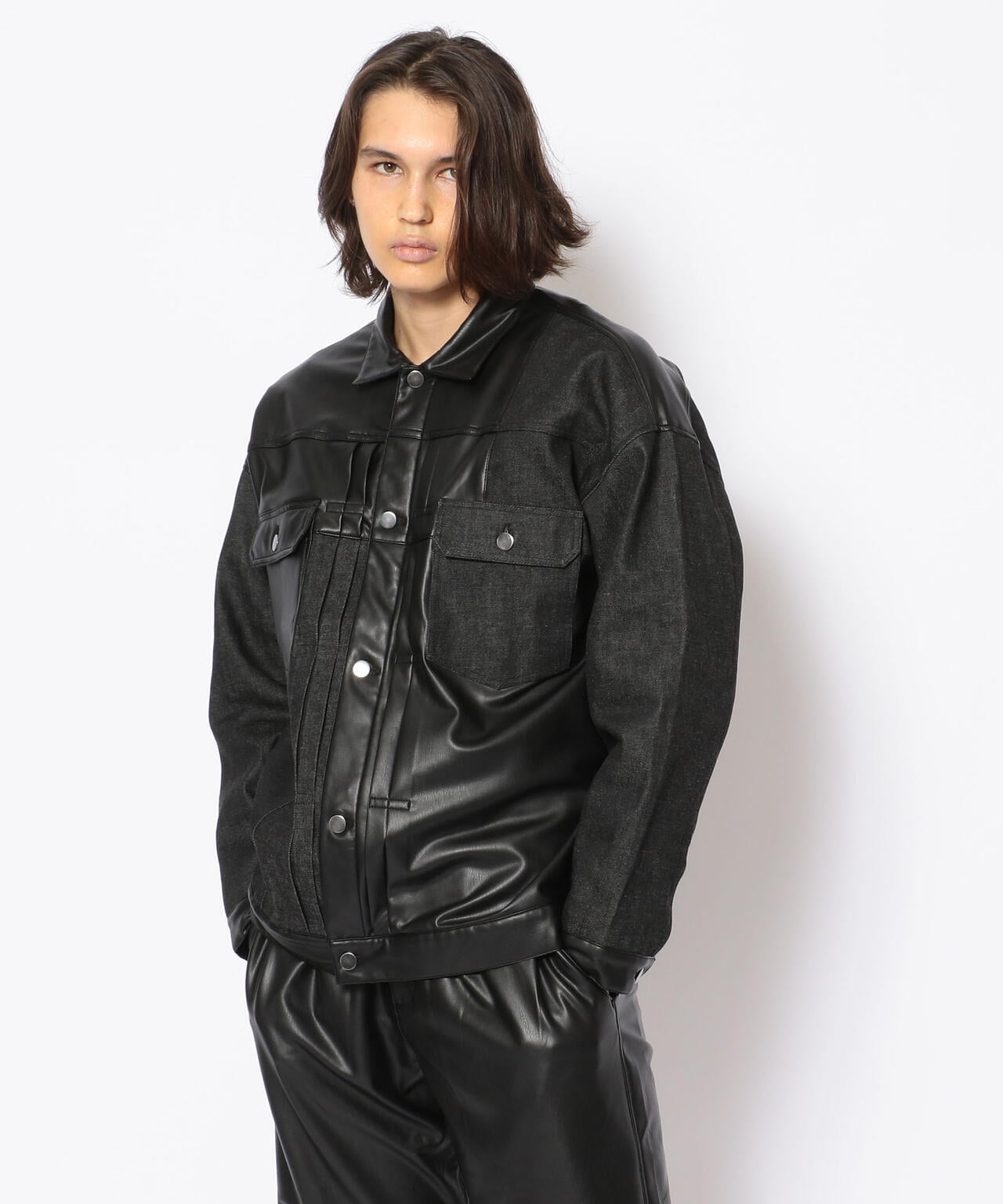 LUSOR（ルーソル）Ecoleather G JKT エコレザーGジャケット