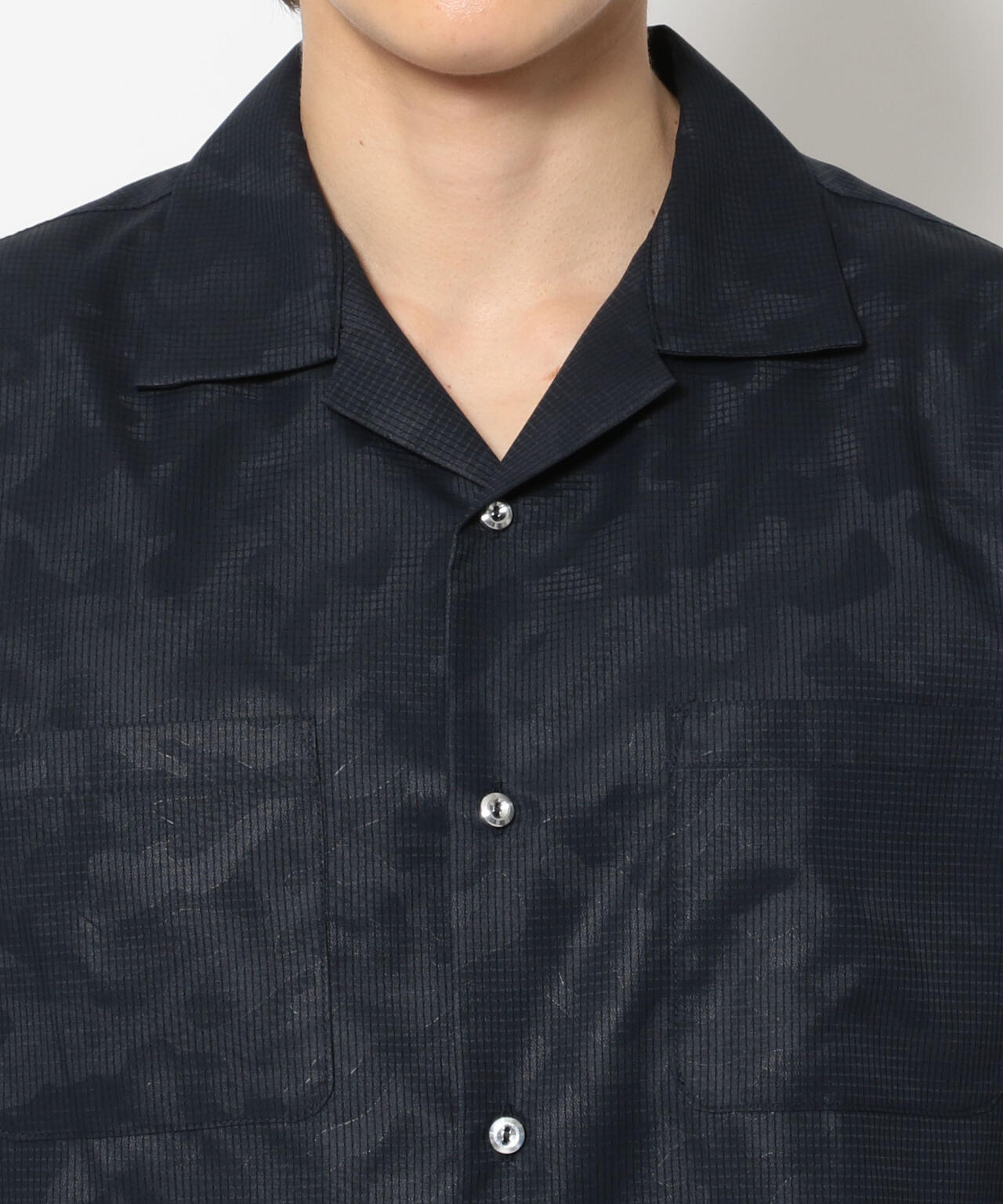 junhashimoto/ジュンハシモト/AIR DOT ALOHA  L/S SHIRTS