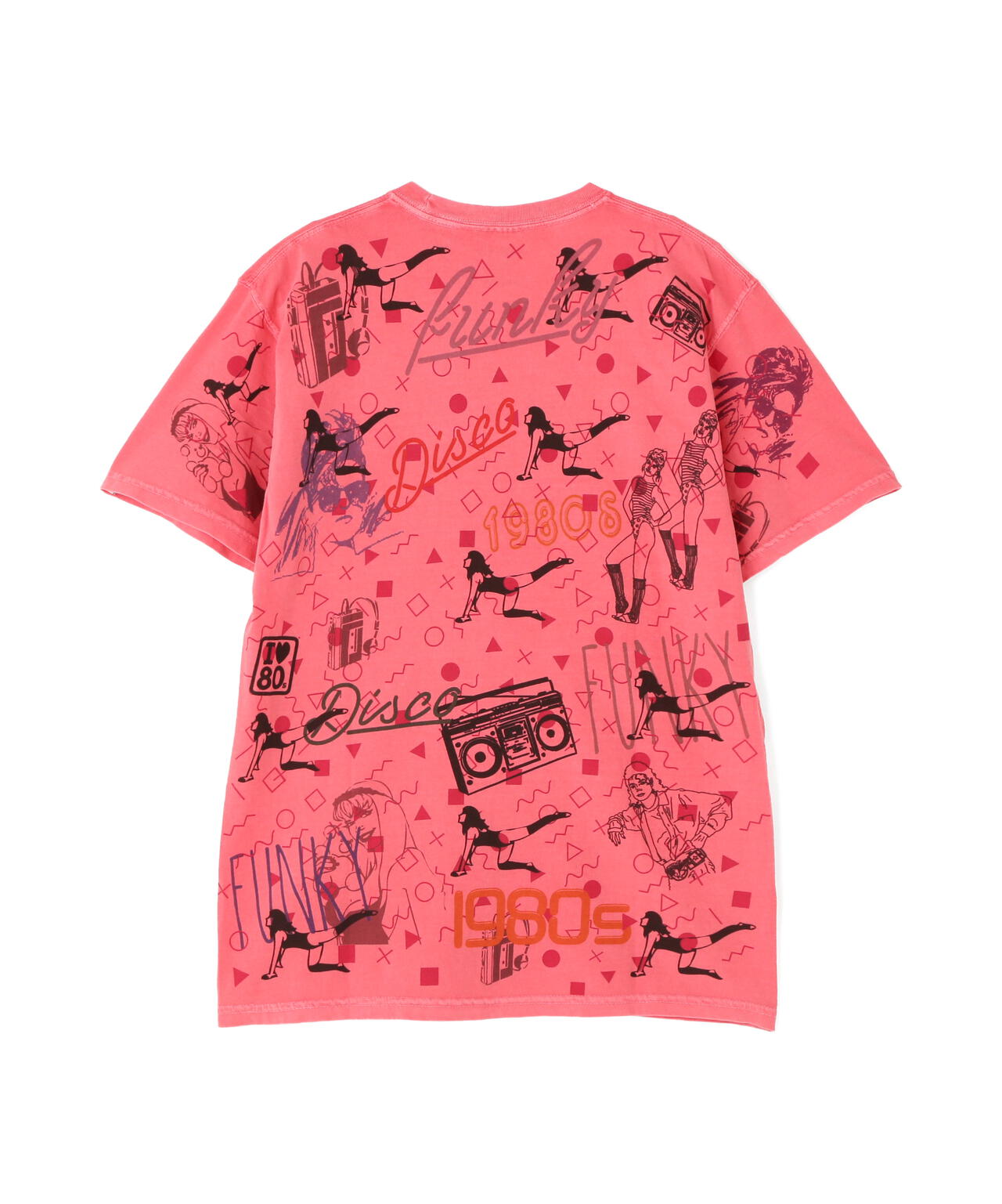 Kare/ME（カーミー）1980総柄Tシャツ