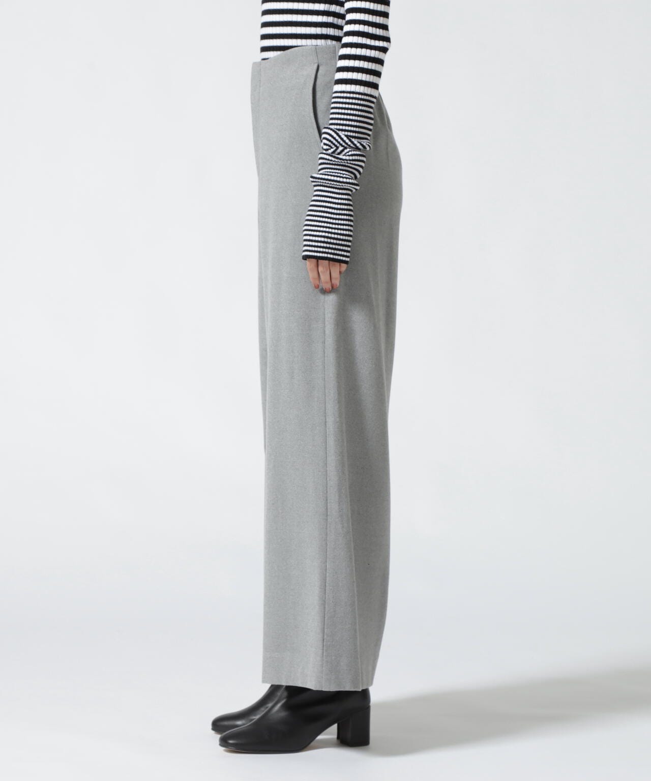 DROIT BELLO(ドロイトベロ) 両面キモウウォームストレッチパンツ