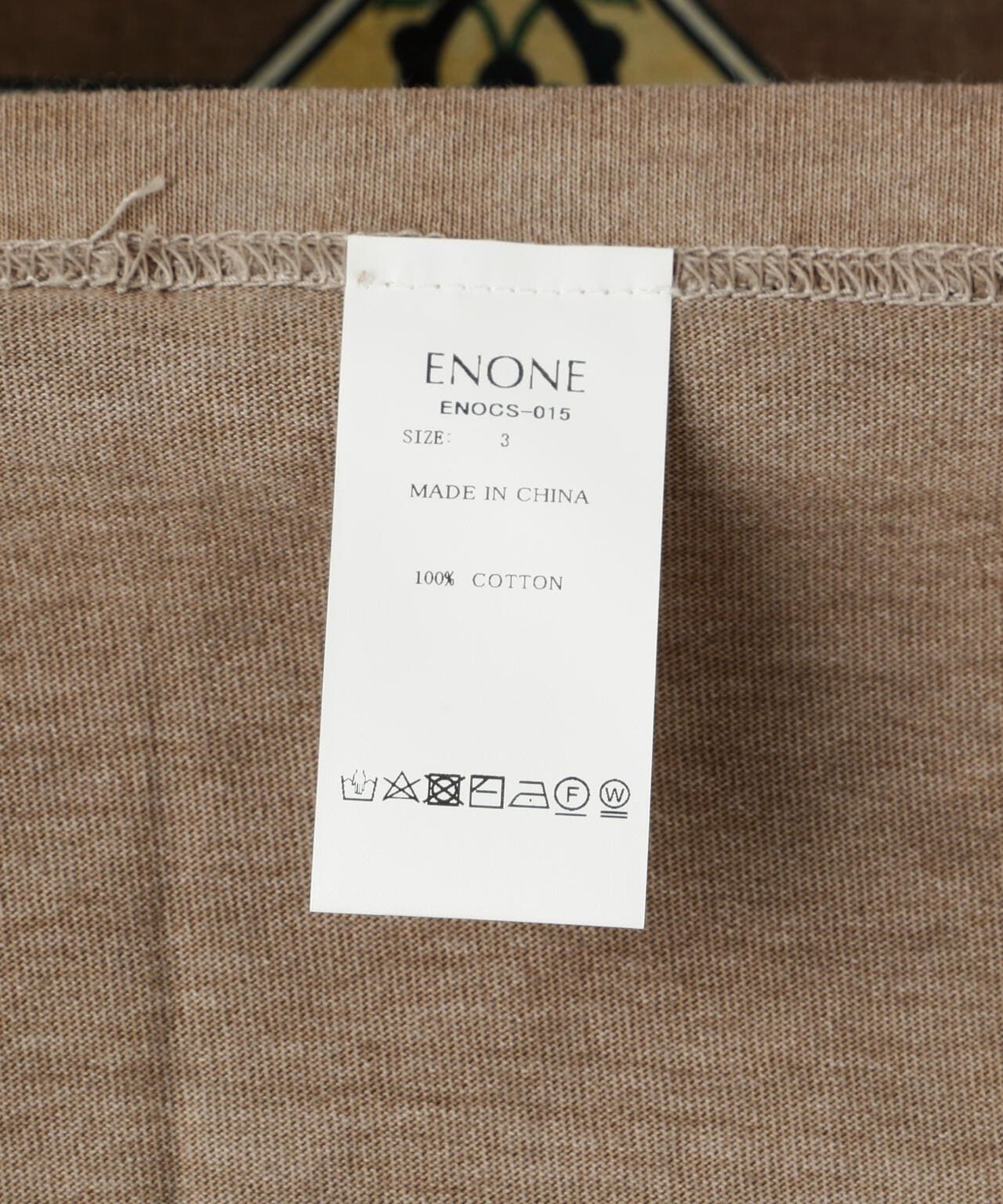 ENONE エノン/Octagram Print Tee オクタグラムプリントロンT