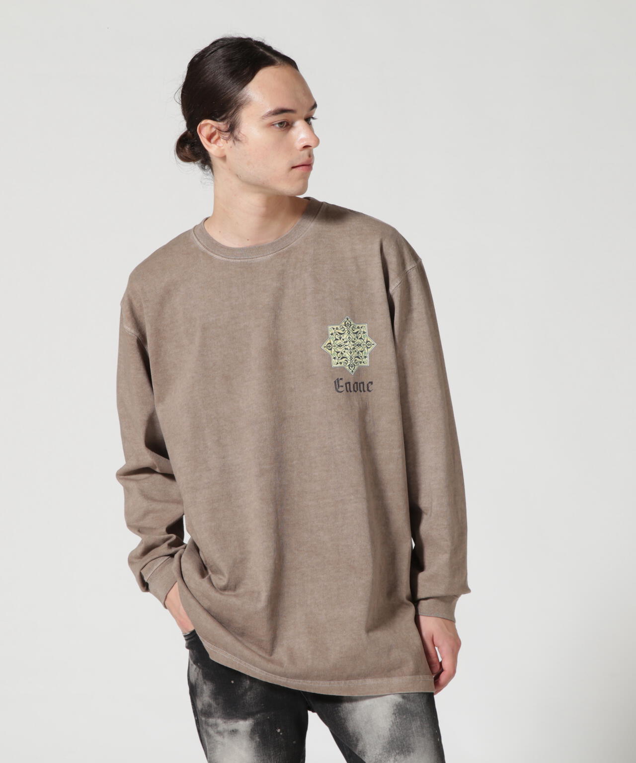 ENONE エノン/Octagram Print Tee オクタグラムプリントロンT