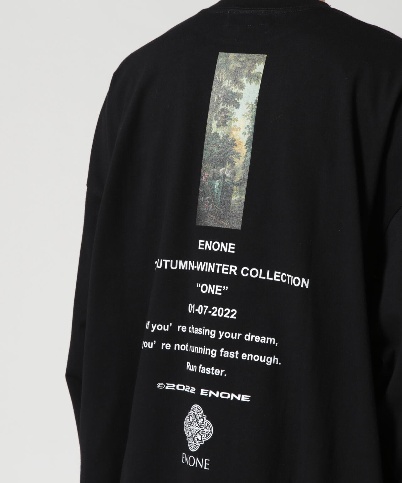 ENONE エノン/F&F Print Tee エフアンドエフ プリントロンT