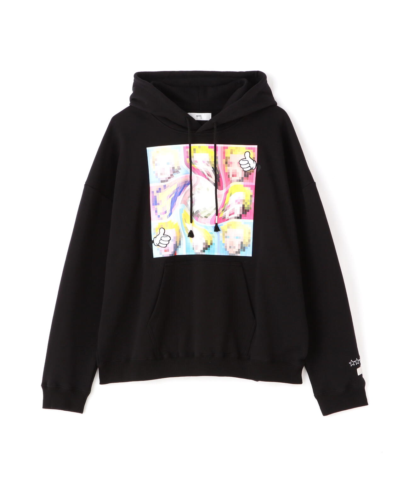 qwerty (クワーティ)PIXEL ART PARKA ピクセルアートパーカー