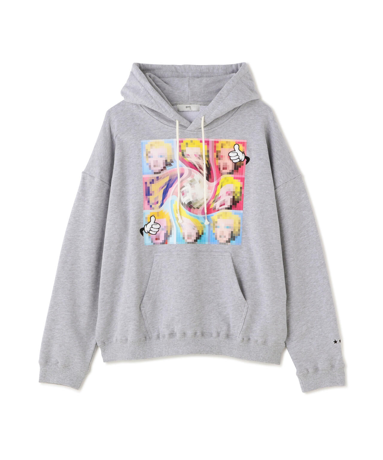 qwerty (クワーティ)PIXEL ART PARKA ピクセルアートパーカー