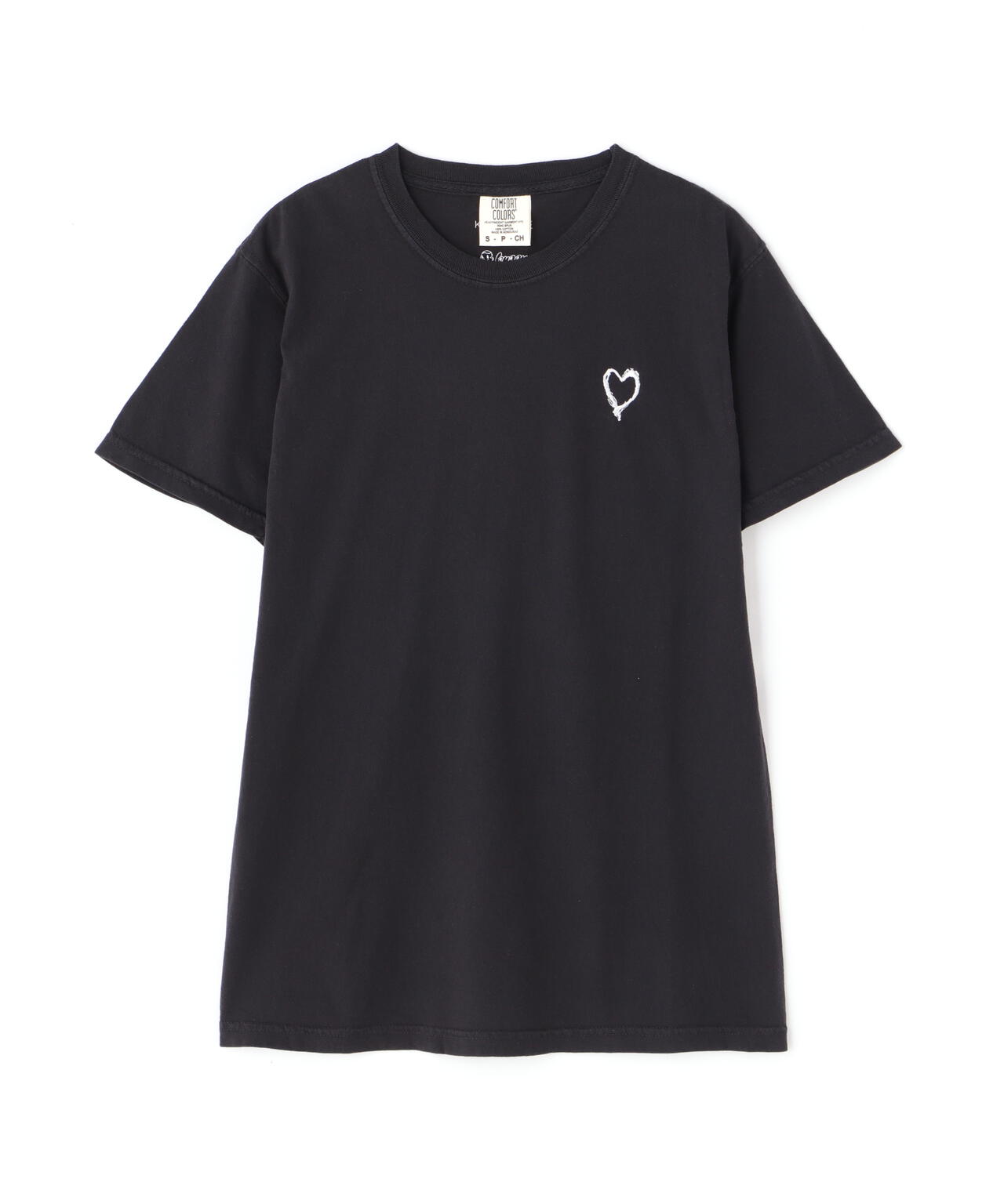 Kare/ME（カーミー） ハート刺繍Tシャツ