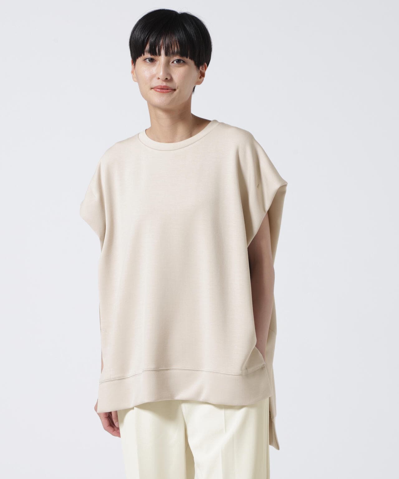 DROIT BELLO(ドロイトベロ) ライトダンボールタンクプルオーバー