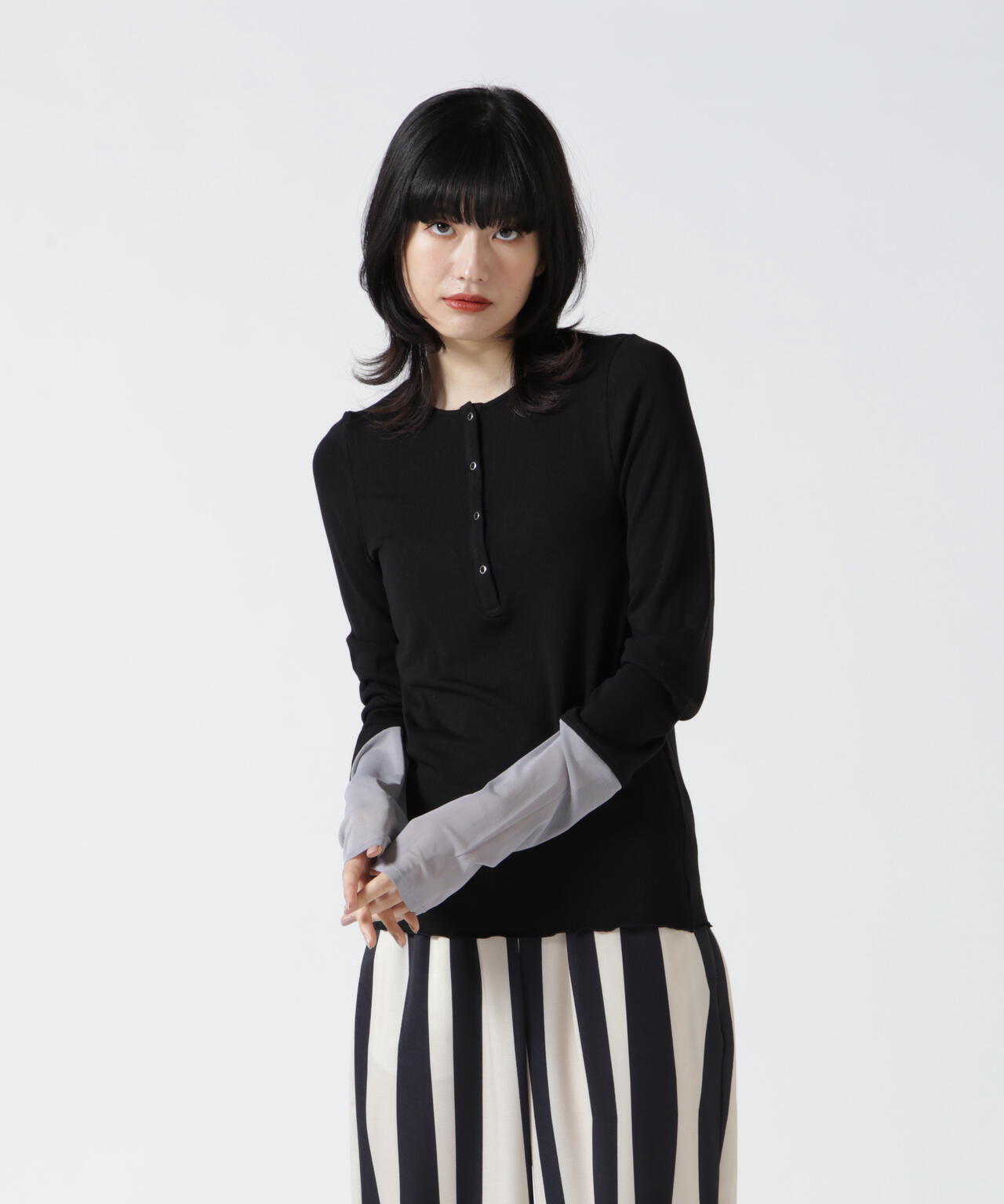 ANTHOM(アントム) 別注２ＷＡＹソデチュールロングスリーブTシャツ