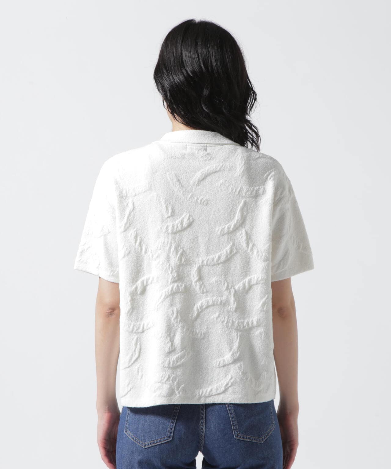 HCAE(エイチシーエーイー) 別注HALF ZIP KNIT SHORT