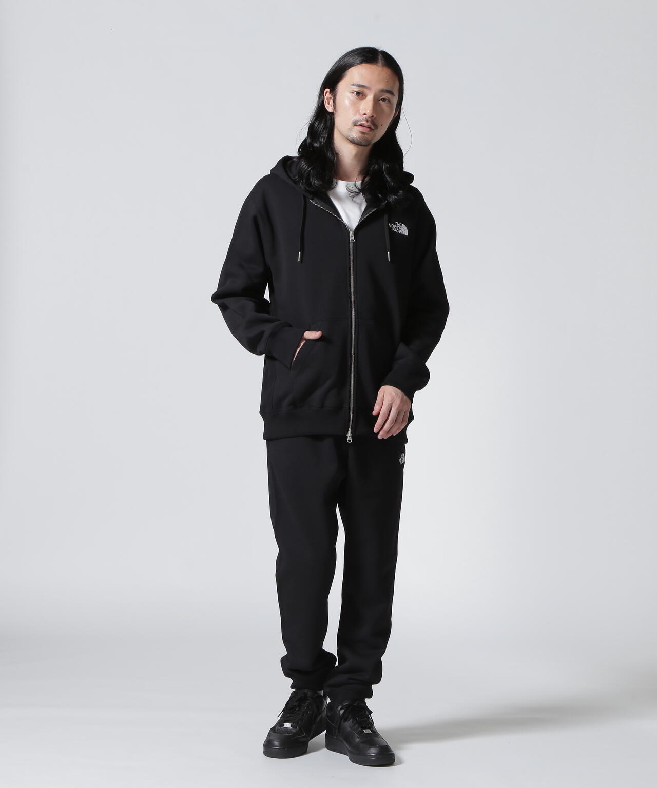 THE NORTH FACE / Square Logo Full Zip