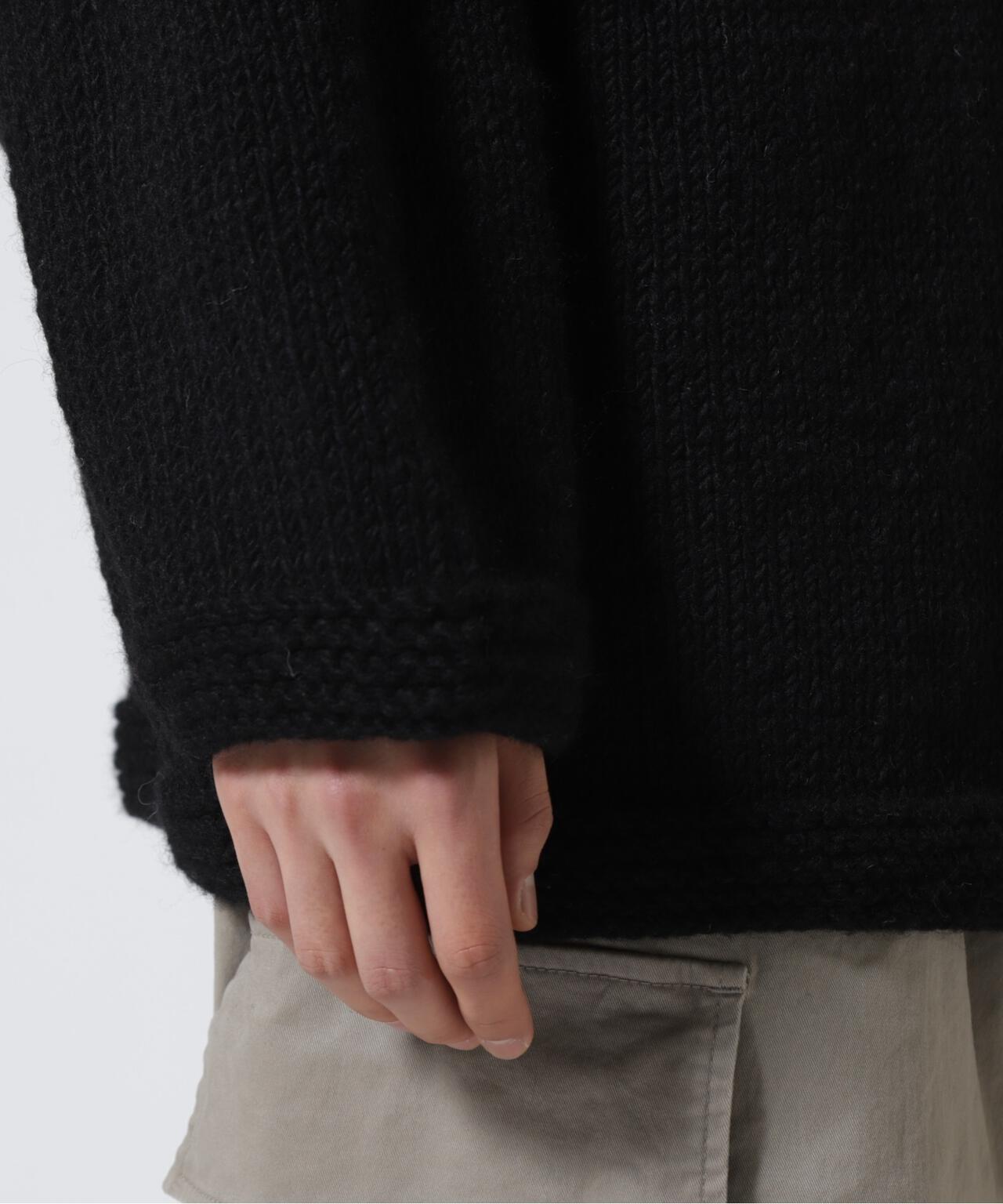 MacMahon Knitting Mills/マクマホンニッティングミルズ　Roll Neck Knit-Flower