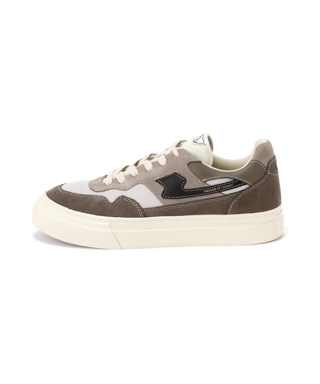Stepney Workers Club【S.W.C】PEARL S-STRIKE SUEDE MIX SMOKE YA09555