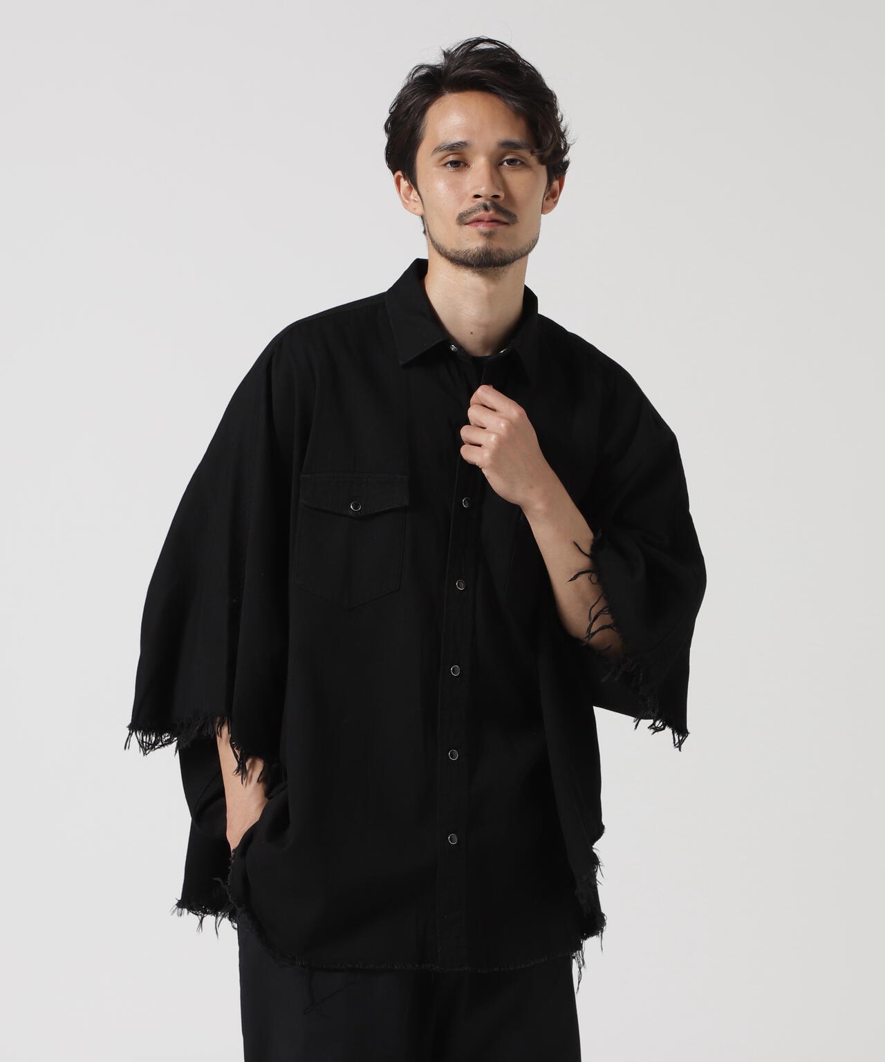 MINEDENIM（マインデニム）Square Big Denim Western SH