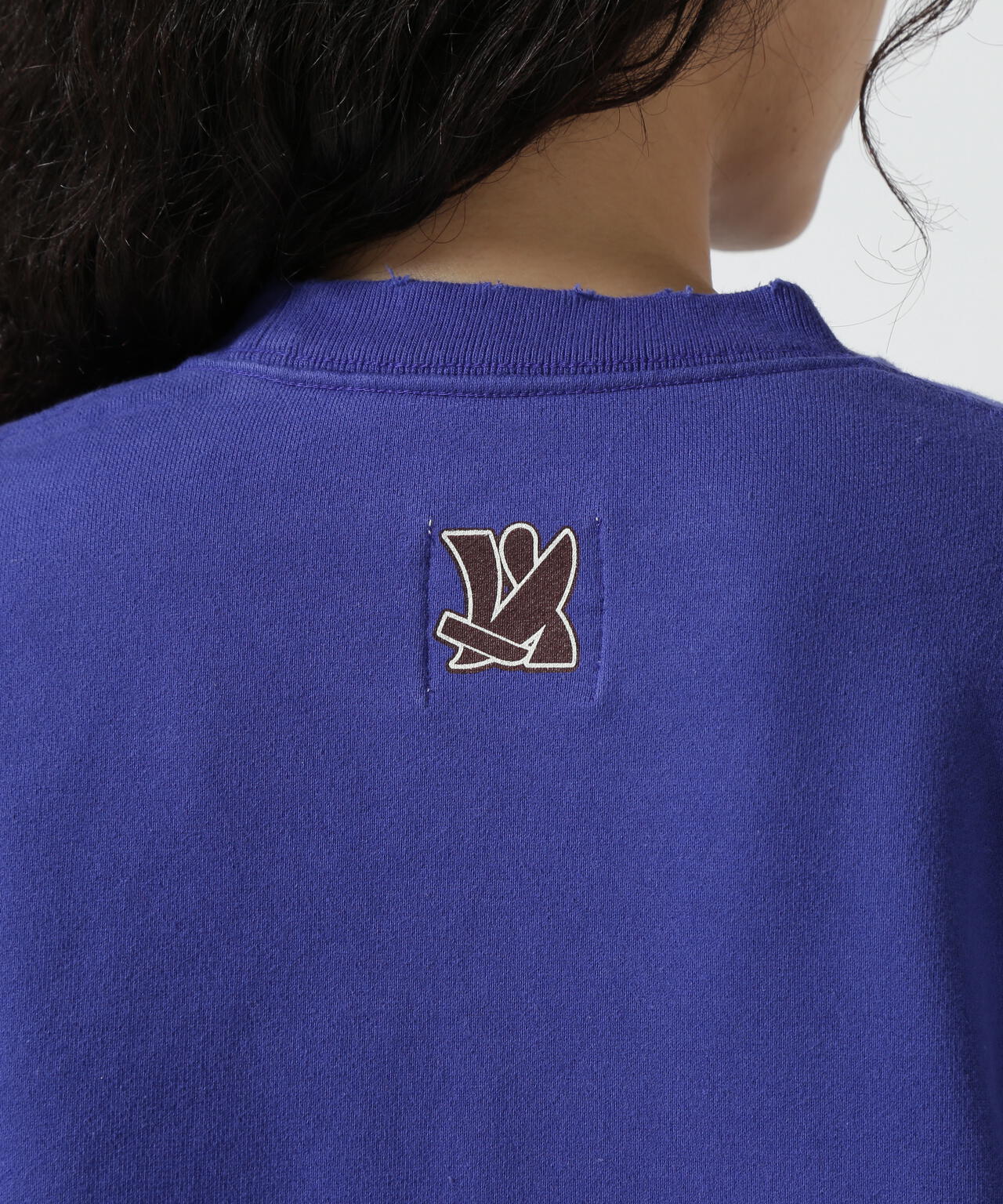 NOUNLESS（ナウンレス）別注COLLEGE LOGO OVER SWEAT