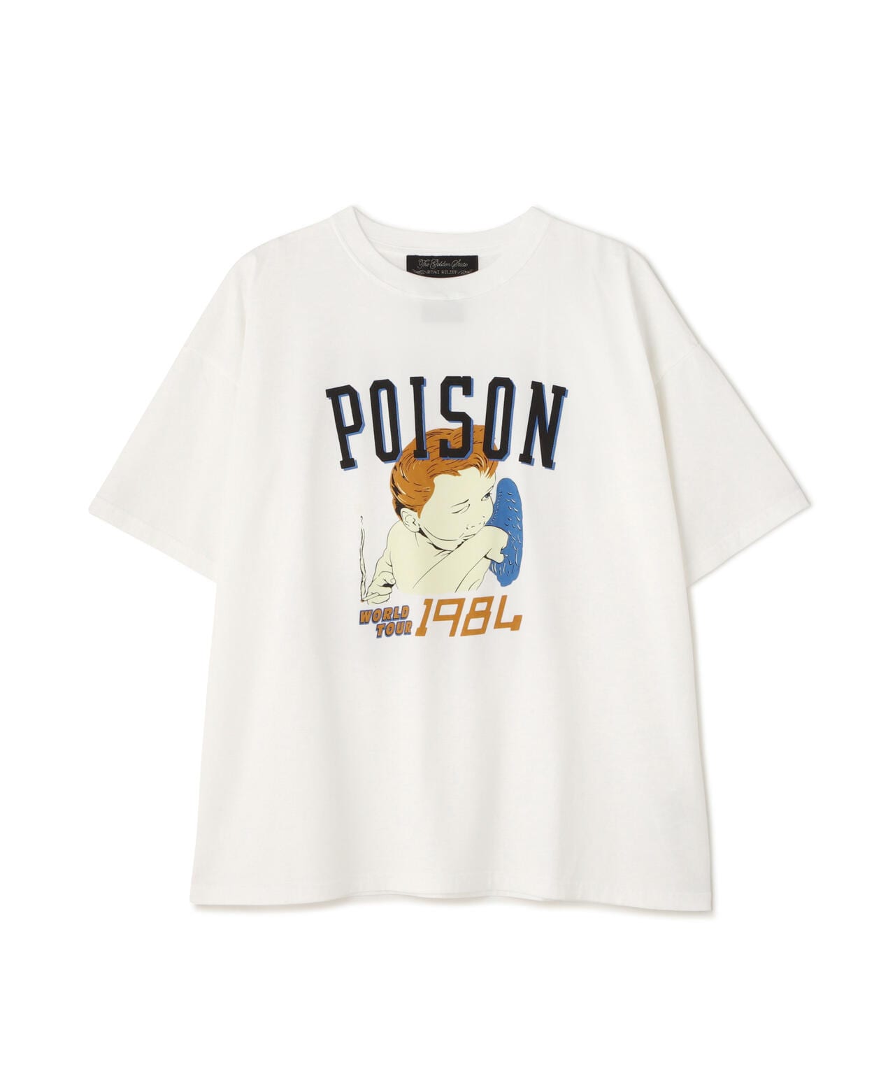 REMI RELIEF / 別注製品染め 25/-天竺BIGサイズT(POISON1984)