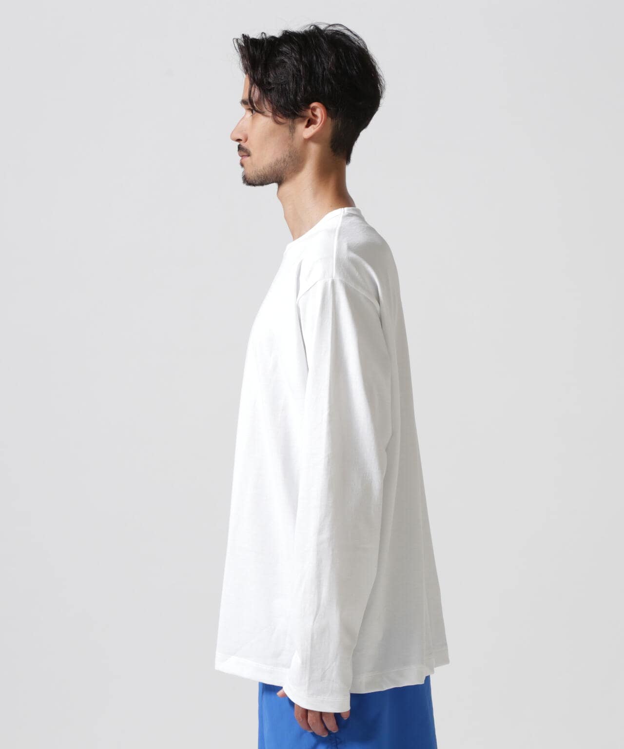 ATON (エイトン) DRY COTTON JERSEY  L/S T-SHIRT
