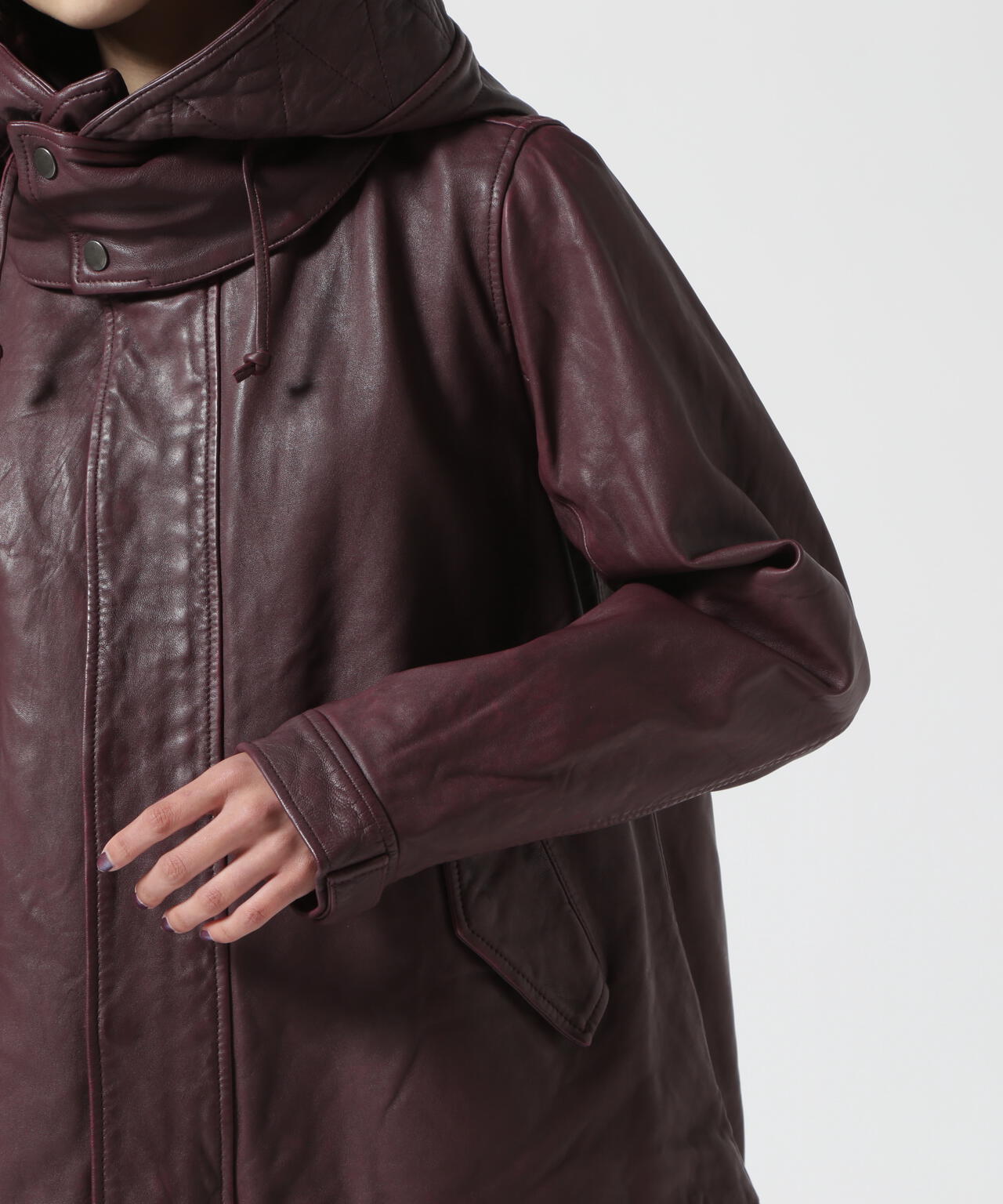 NCB neat caprice brand(エヌシービーニートカプリスブランド) HOODED JACKET
