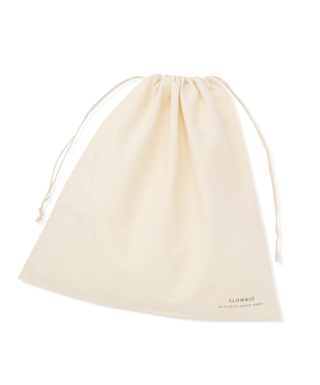 SLOW(スロウ)Span nylon-draw string day pack-2024SS