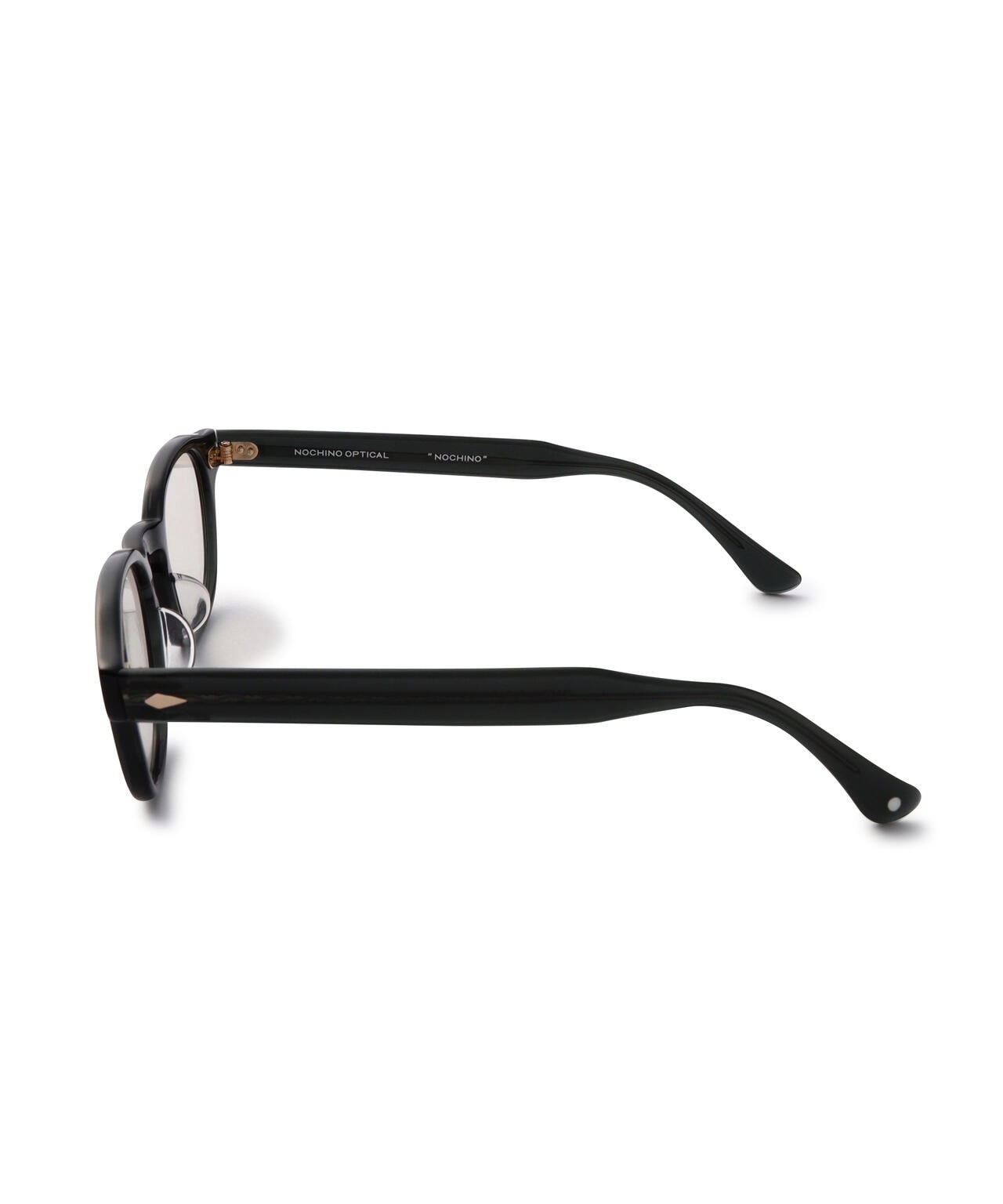 NOCHINO OPTICAL(ノチノ オプティカル) 別注NOCHINO/TRANSPARENT BLUE GREYｘBROWN LENS