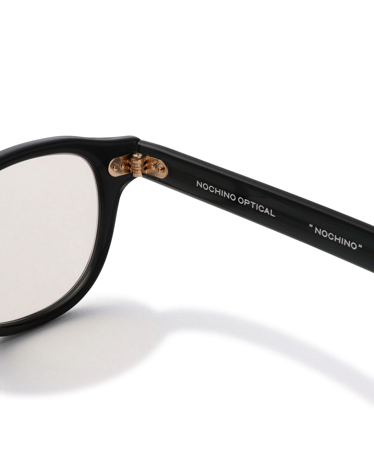 NOCHINO OPTICAL(ノチノ オプティカル) 別注NOCHINO/TRANSPARENT BLUE GREYｘBROWN LENS