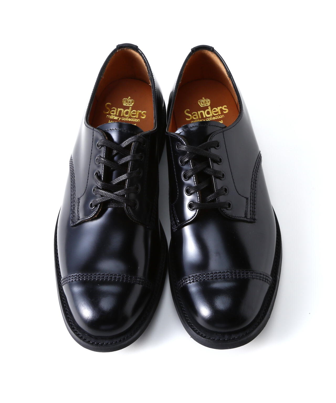 SANDERS(サンダース）MILITARY DERBY SHOES/FEMALE