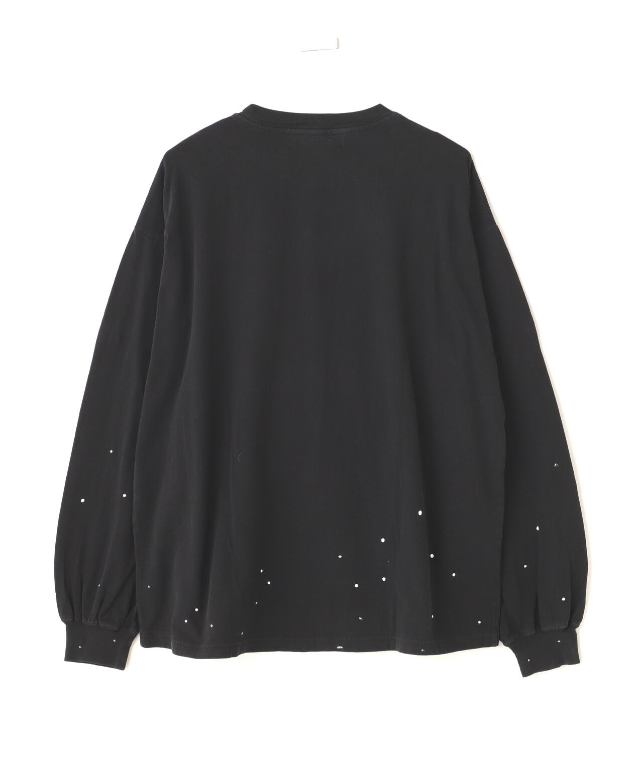 REMI RELIEF(レミレリーフ) 別注20/-天竺ロンＴ（US NAVY）ペイント加工