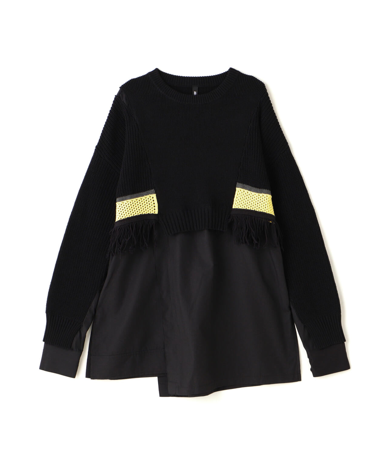 AULA AILA（アウラ アイラ）別注ニットドッキングシャツ