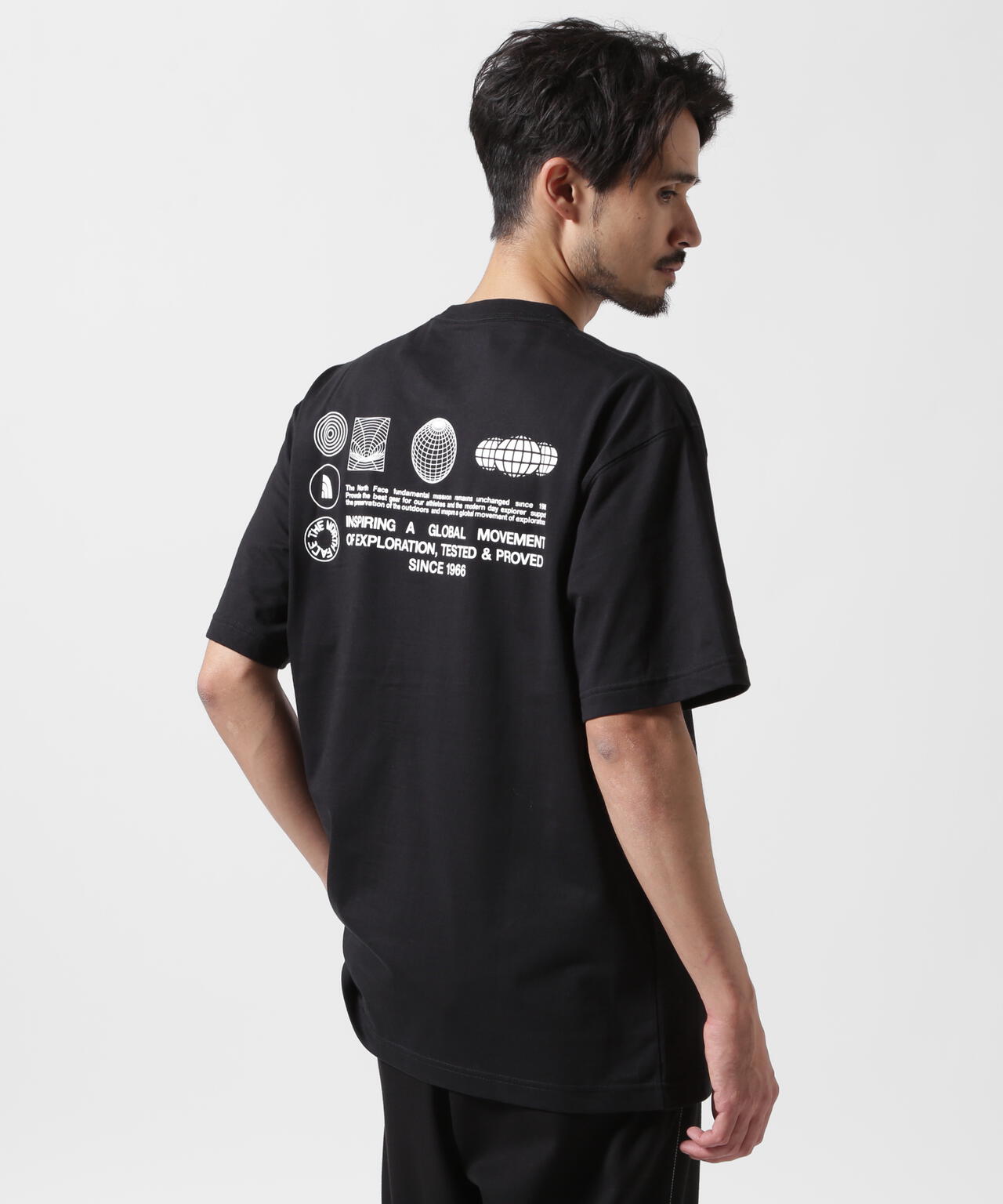 THE NORTH FACE /ザ・ノース・フェイス　S/S FD Globe Grid Cotton Tee