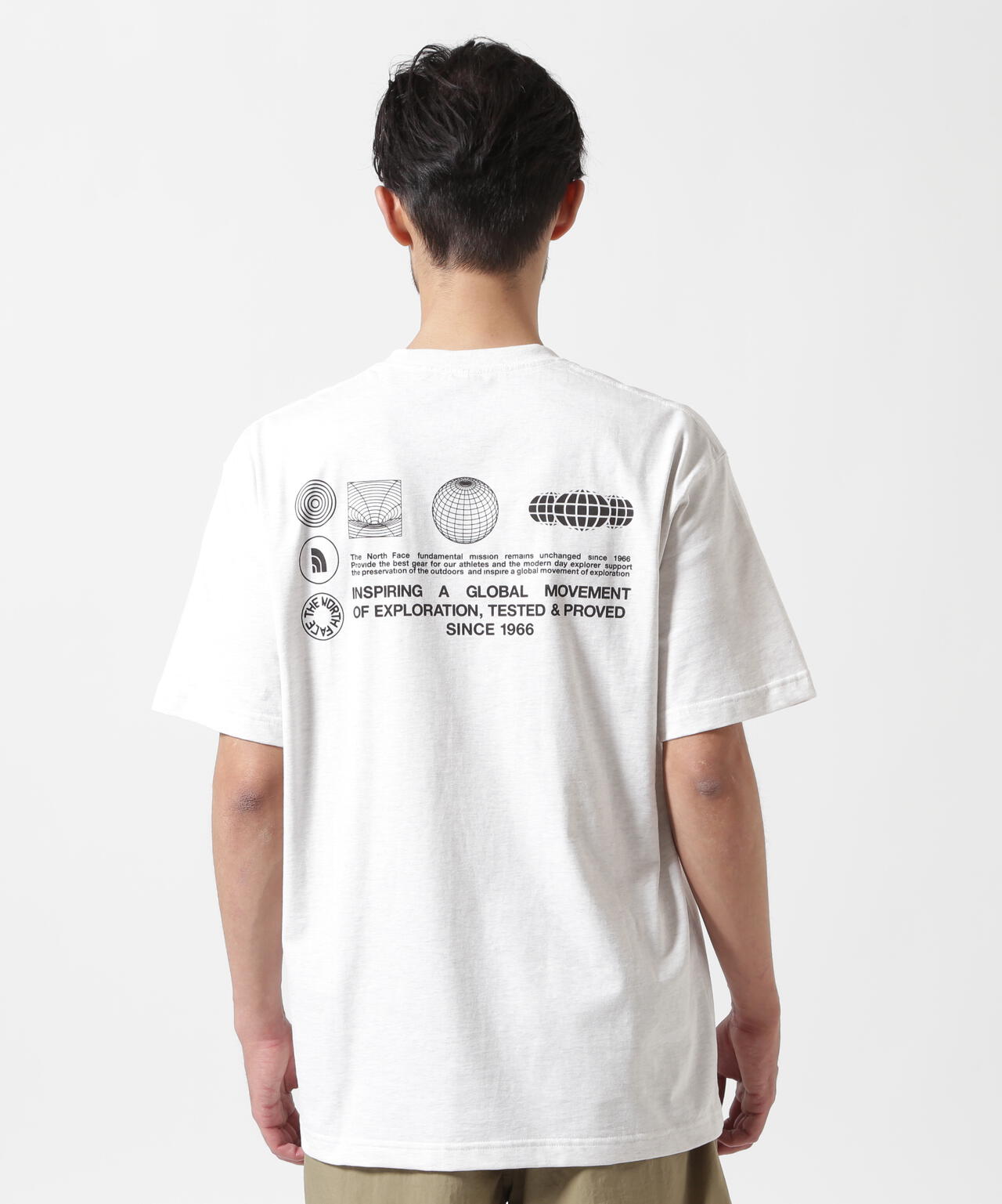 THE NORTH FACE /ザ・ノース・フェイス　S/S FD Globe Grid Cotton Tee