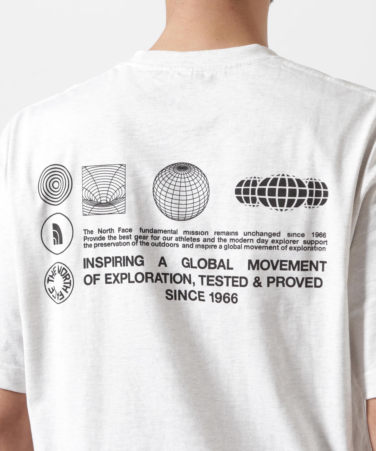 THE NORTH FACE /ザ・ノース・フェイス　S/S FD Globe Grid Cotton Tee