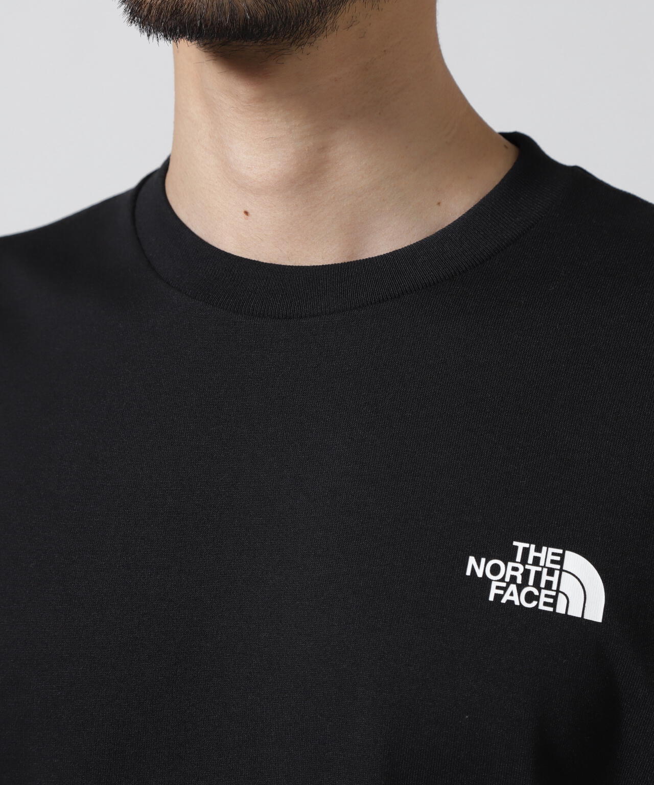 THE NORTH FACE / S/S Back Square Traverse Logo T