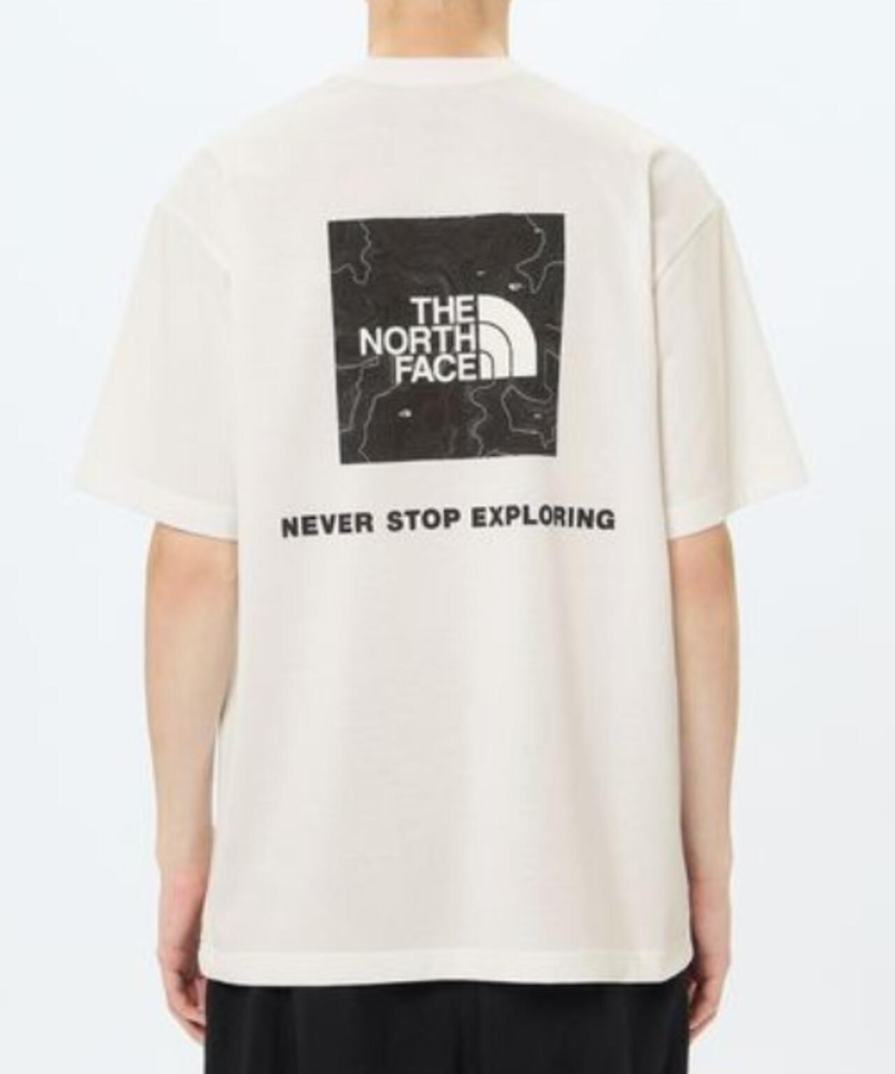THE NORTH FACE / S/S Back Square Traverse Logo T
