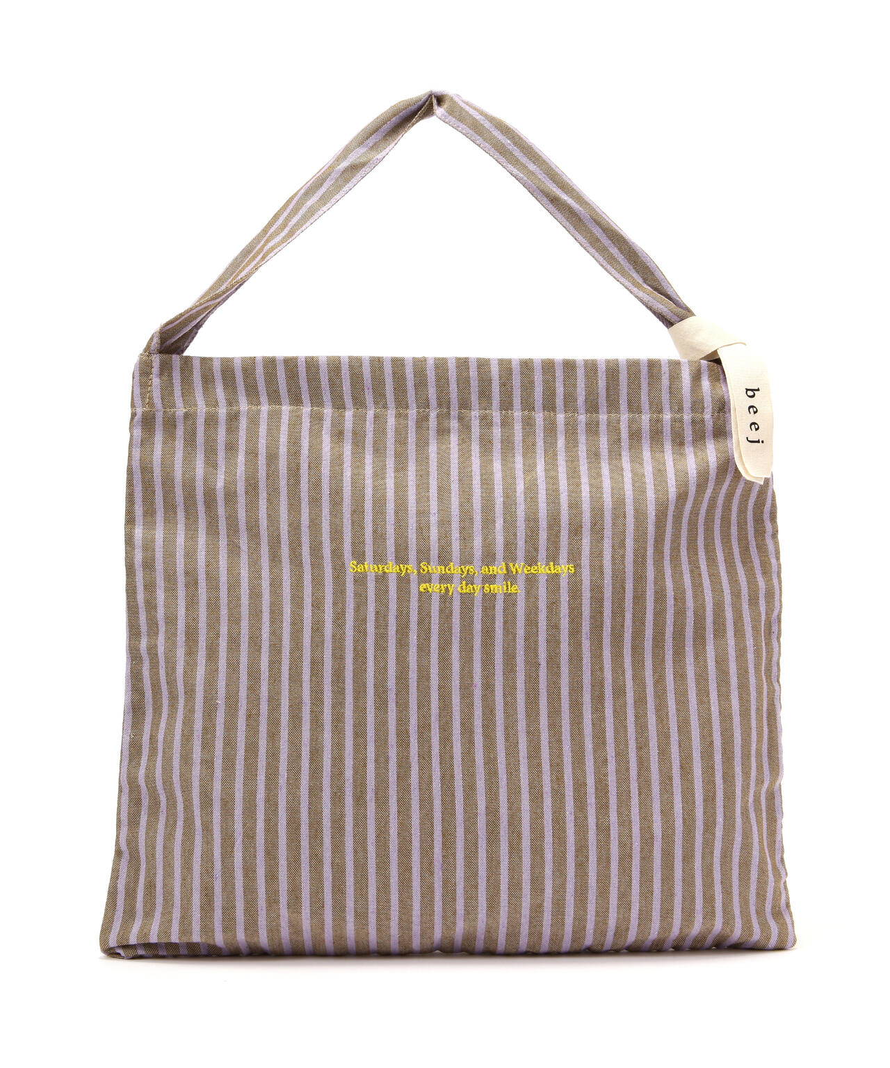 beej（ビージ）stripe fabric oneshoulder bag/ショルダーバッグ
