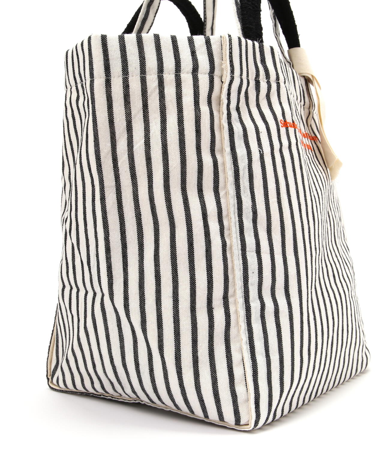 beej（ビージ）stripe fabric bigtote bag
