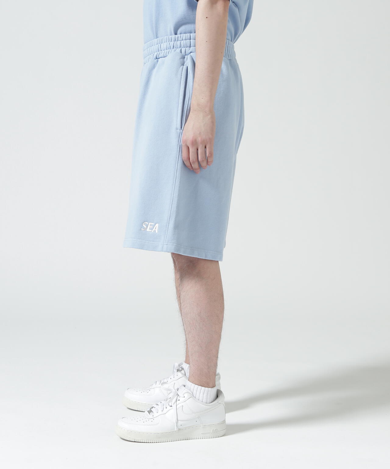 WIND AND SEA（ウィンダンシー）SULFUR DYEING LOGO HALF PANTS