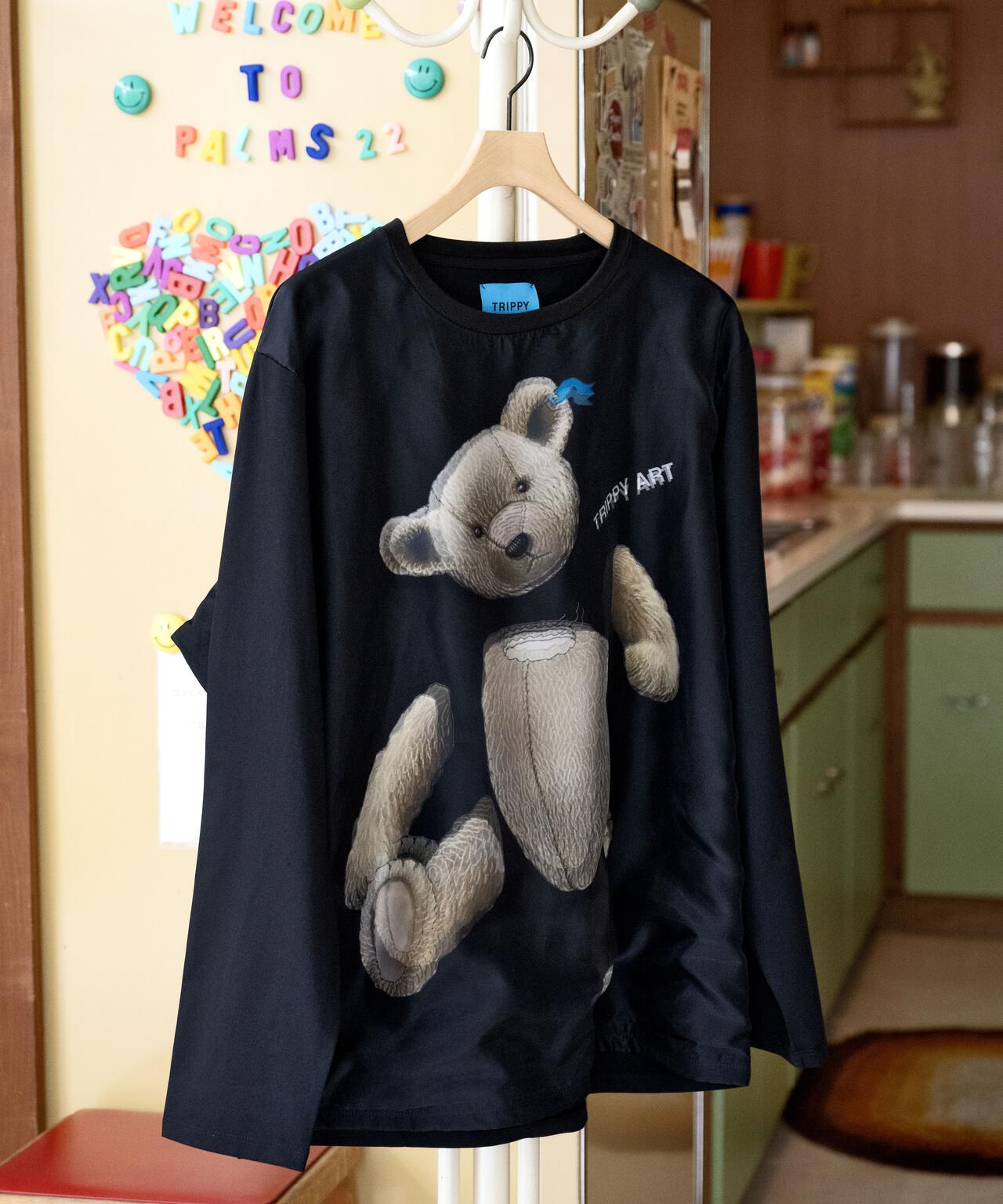 maxsix(マックスシックス）TEDDY BEAR 3D L/S TEE