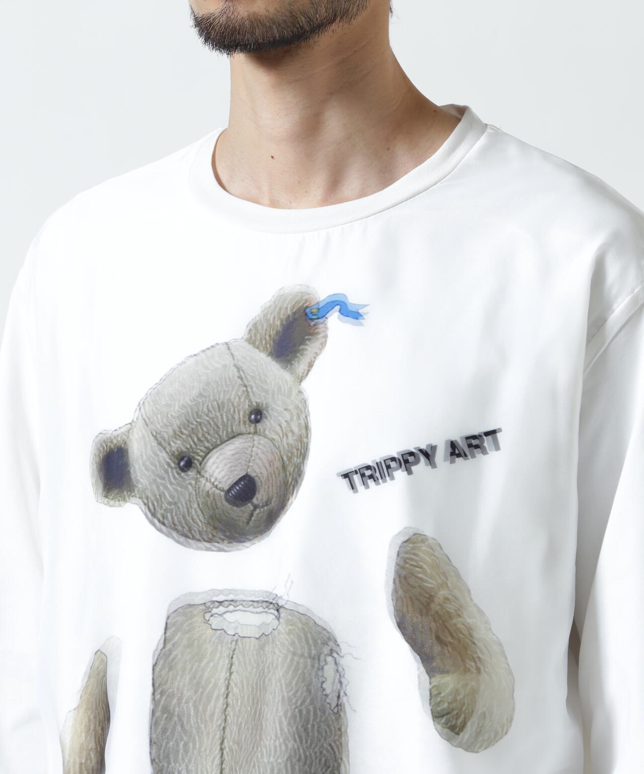 maxsix(マックスシックス）TEDDY BEAR 3D L/S TEE