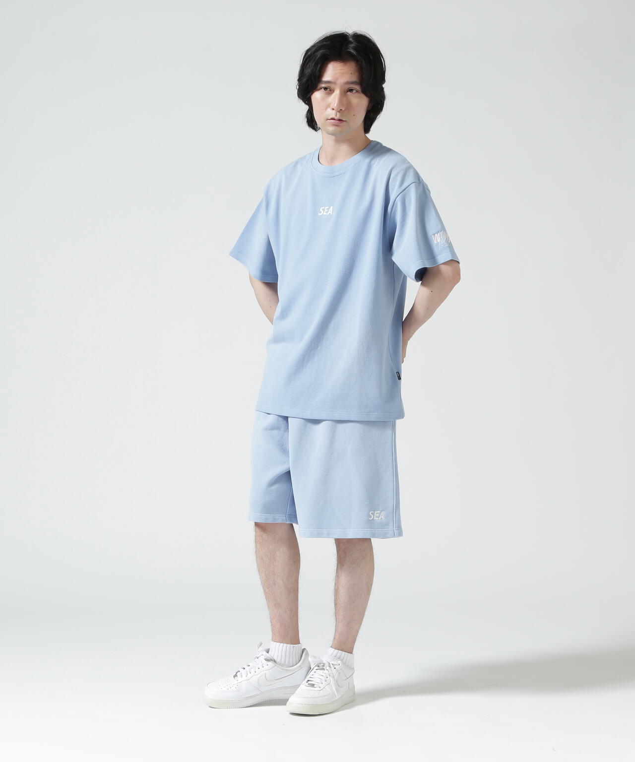 WIND AND SEA（ウィンダンシー）SULFUR DYEING LOGO S/S TEE