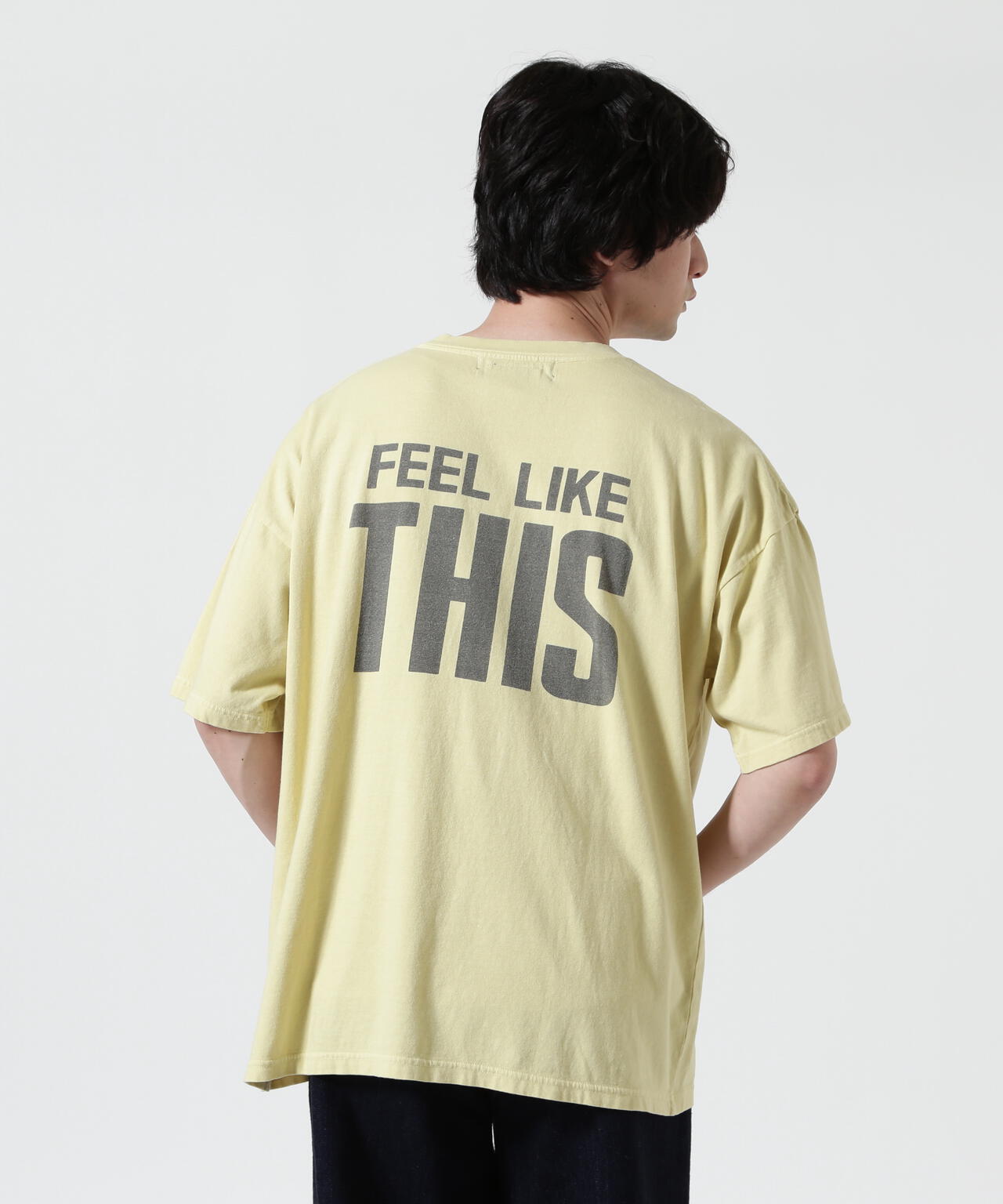 REMI RELIEF(レミレリーフ) 別注20/-天竺BIGサイズTシャツ（RECORD）
