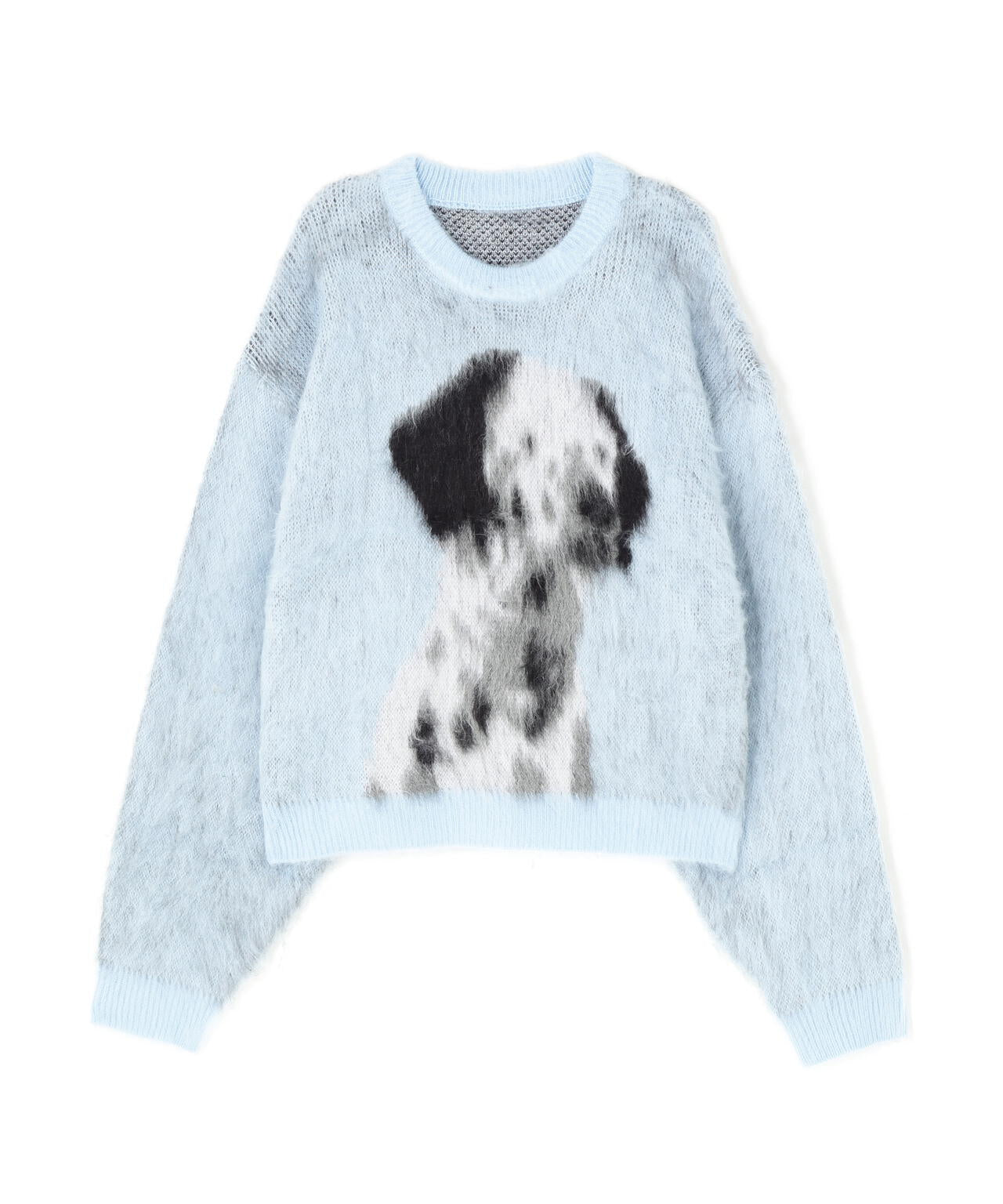 Knuth Marf（クヌースマーフ）dalmatian shaggy knit(unisex)