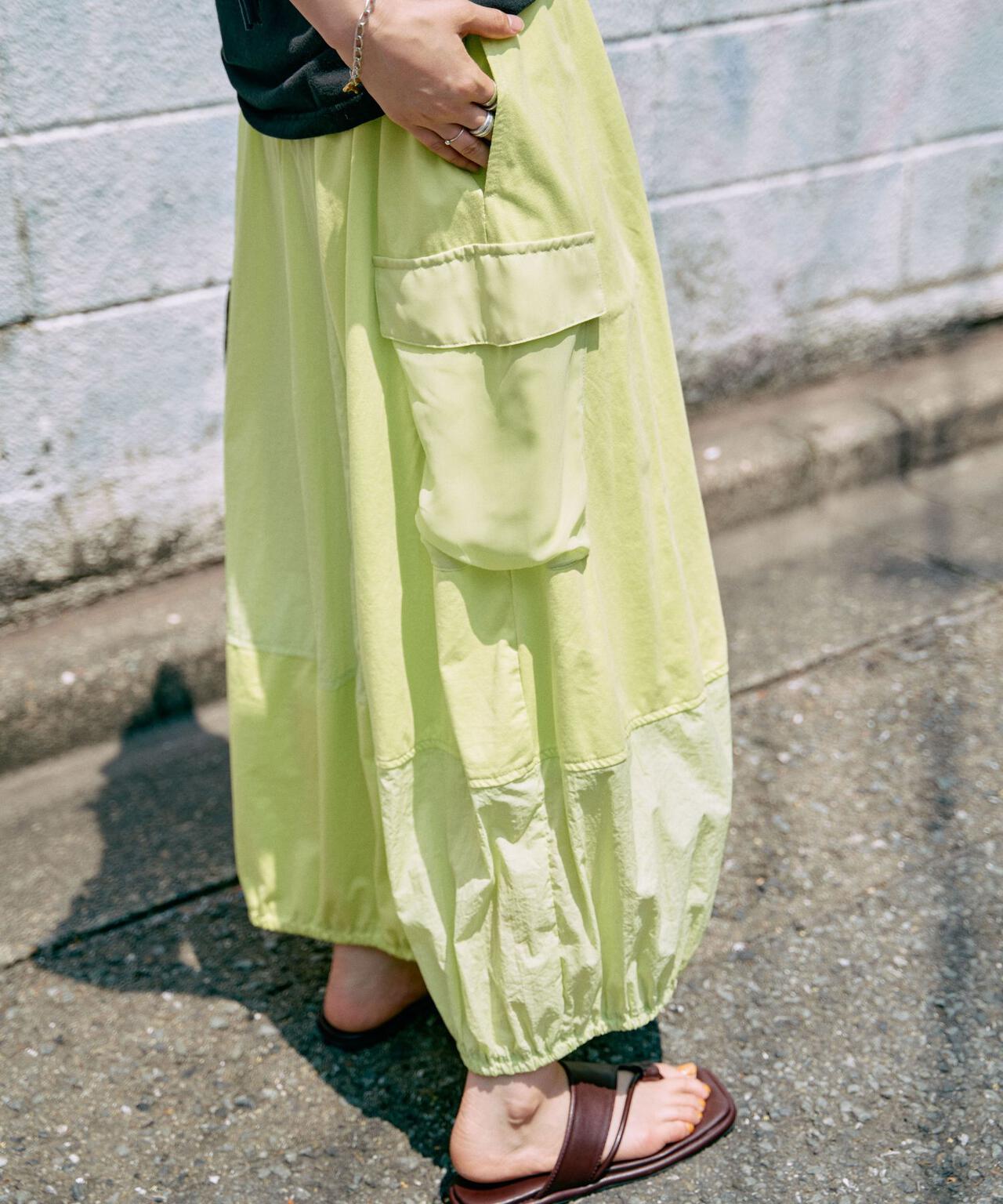 AULA AILA（アウラ アイラ）別注COCOON LAYERED SKIRT