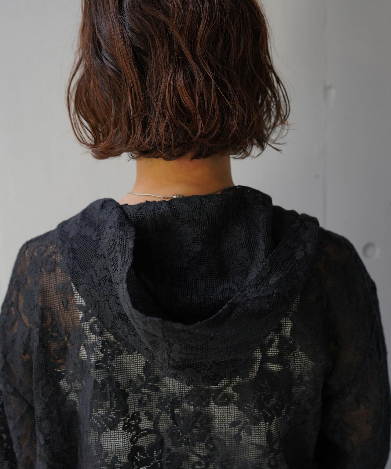 YENN（イエン）PORTABLE LACE HOODIE