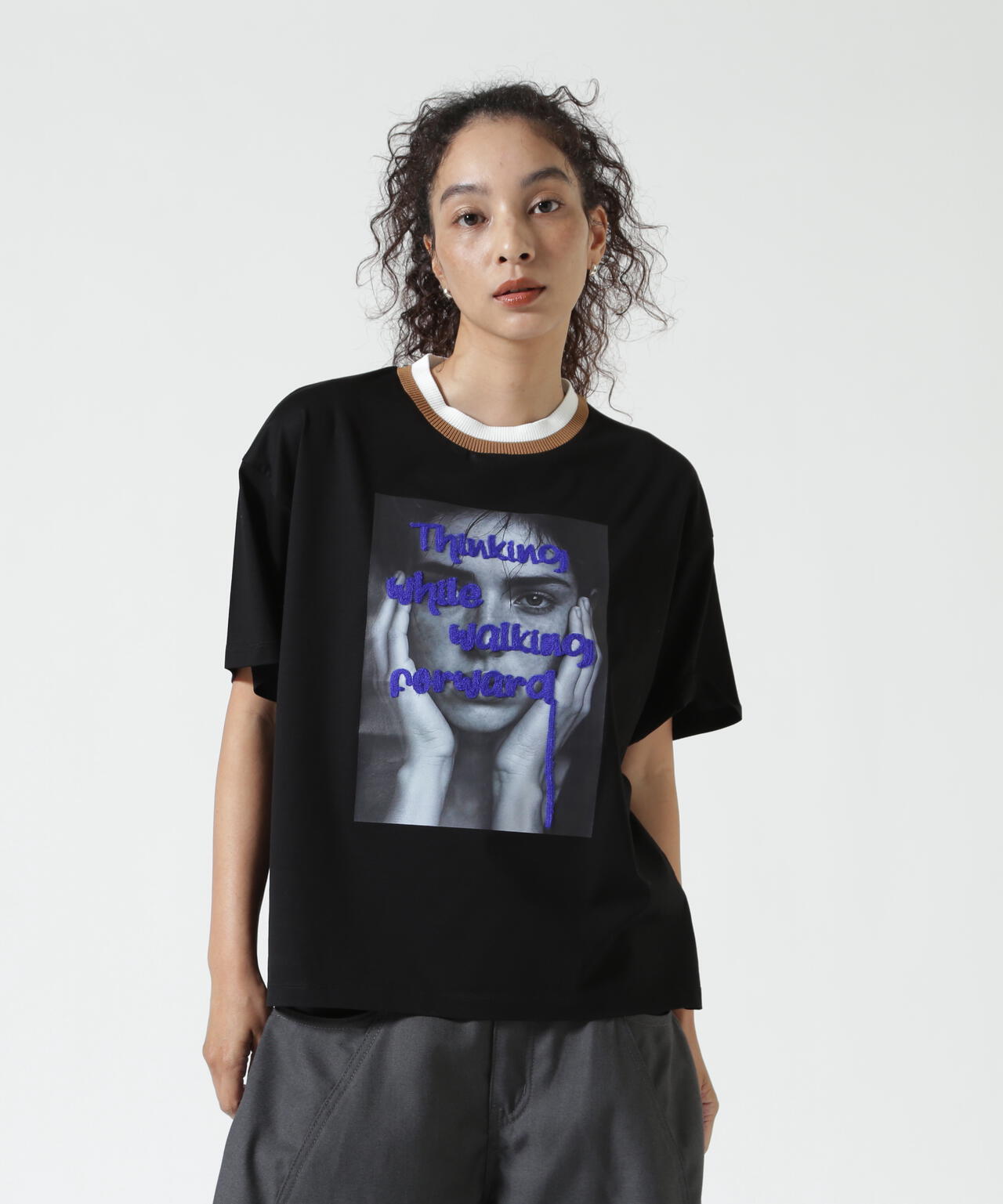 EN'DAY（エンデイ）FACE Tシャツ