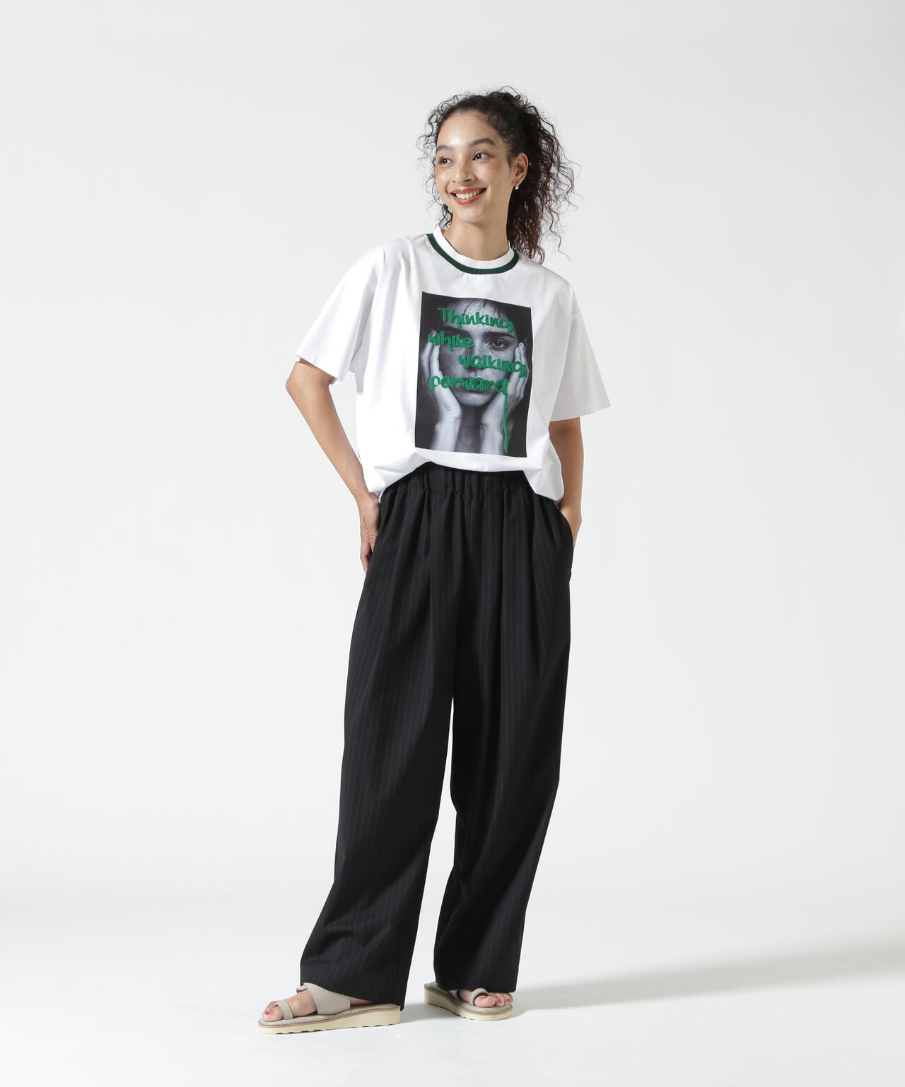 EN'DAY（エンデイ）FACE Tシャツ