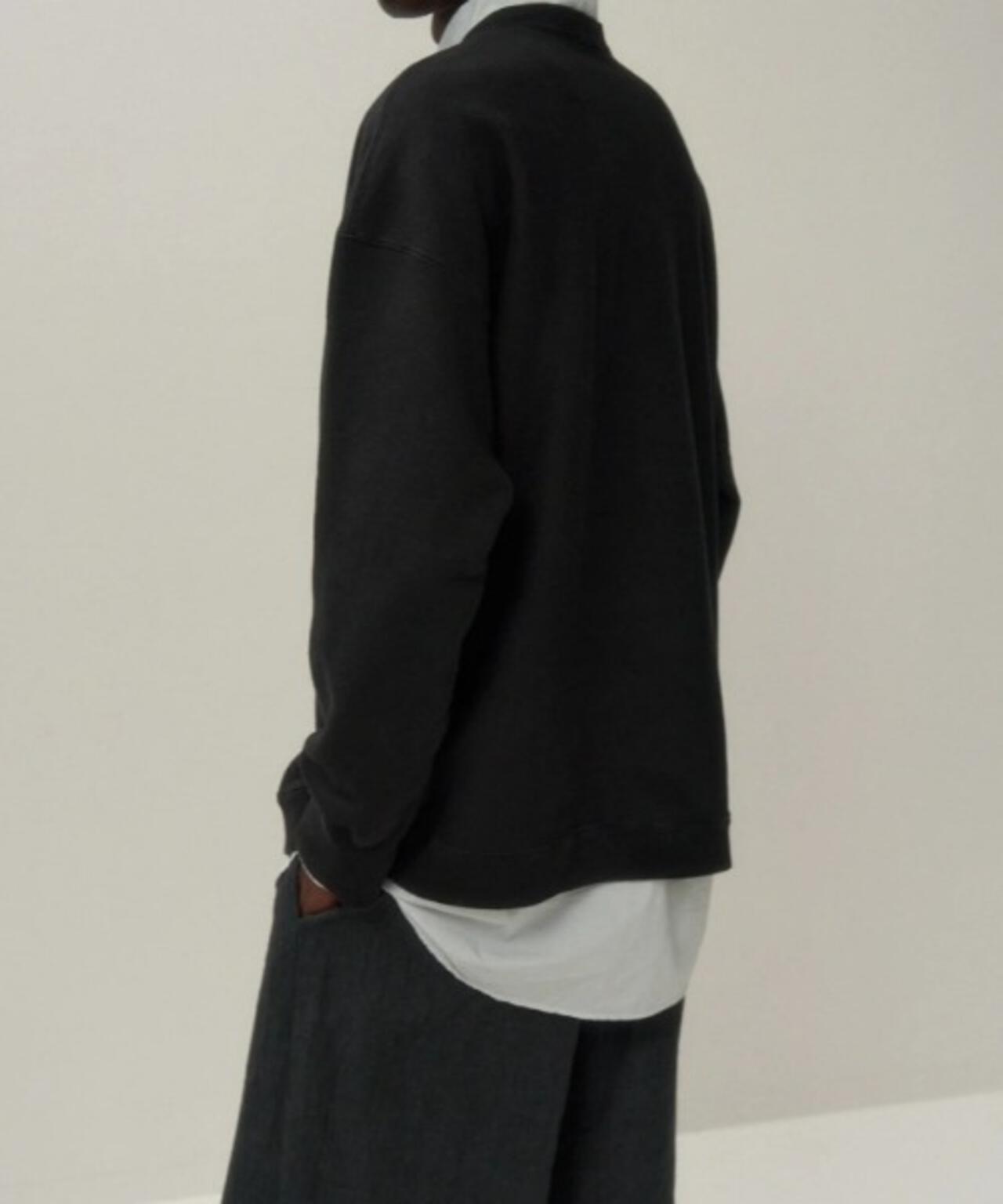 ATON（エイトン）GARMENT DYED URAKE | OVERSIZED PULLOVER