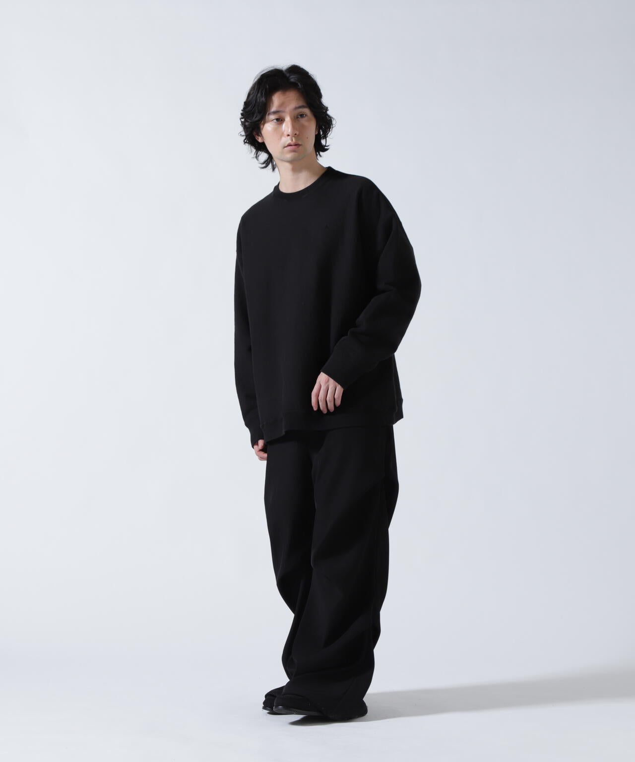 ATON（エイトン）GARMENT DYED URAKE | OVERSIZED PULLOVER